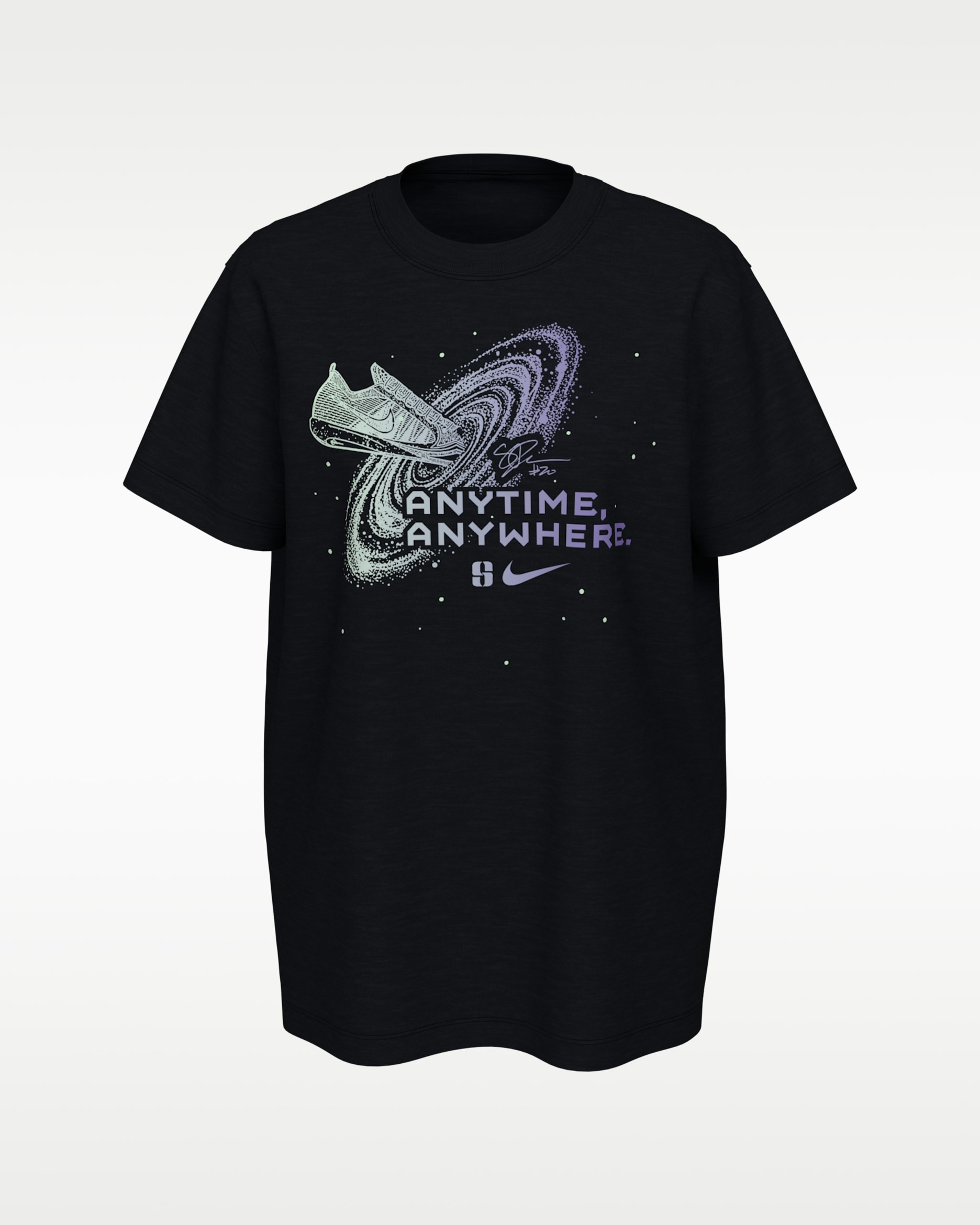 Sabrina Big Kids' T-Shirt - Black
