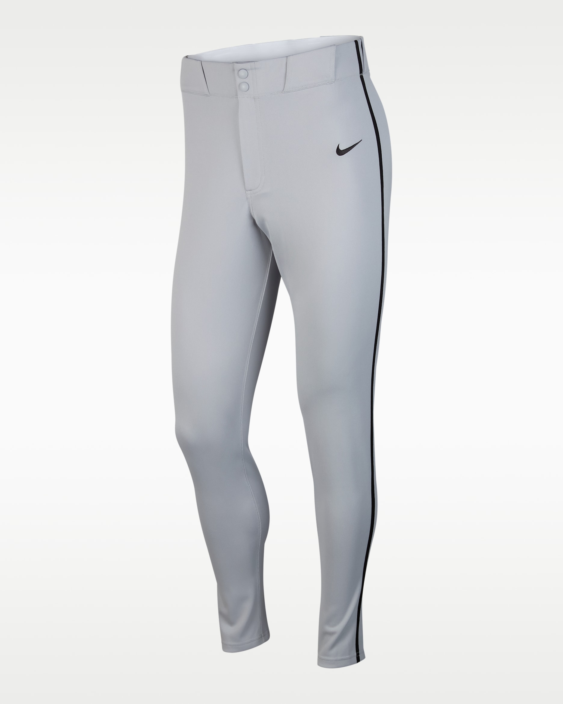 Pants de béisbol entubados para hombre Nike Vapor Select - Gris lobo/Negro/Negro