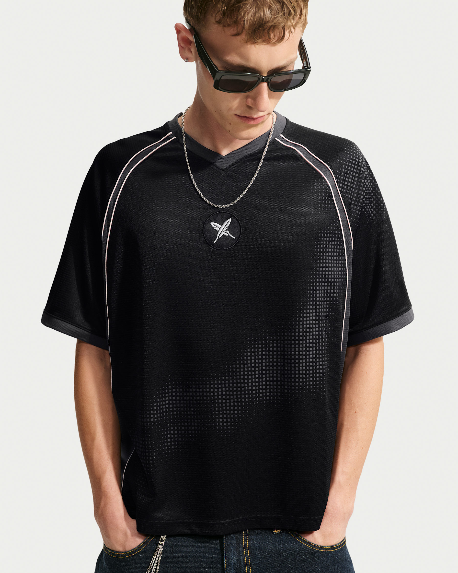 Yuto Short-Sleeve Skate Jersey - Black/Anthracite