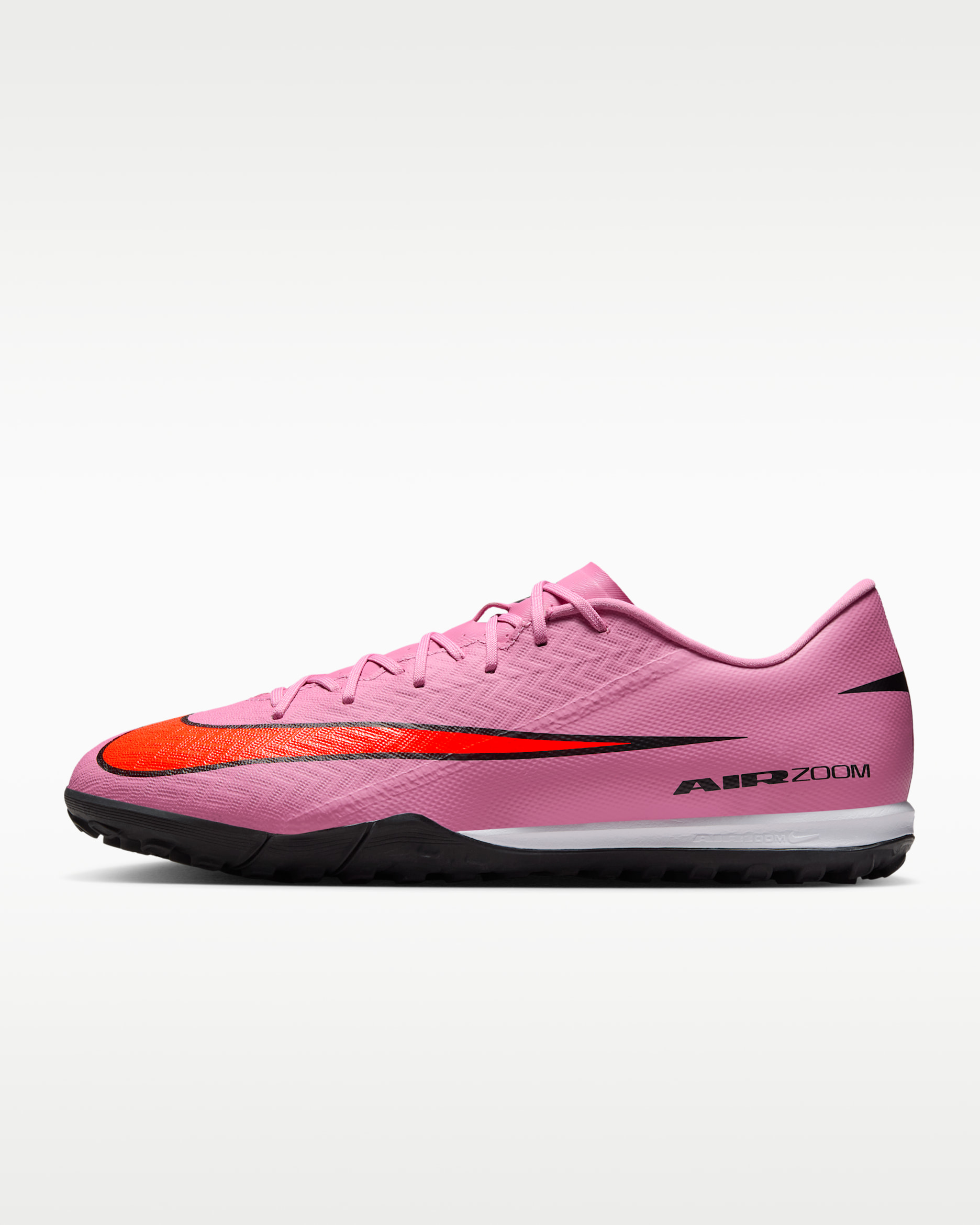 Nike Mercurial Vapor 16 Academy Turf Low-Top Soccer Shoes - Magic Flamingo/Total Crimson/Black
