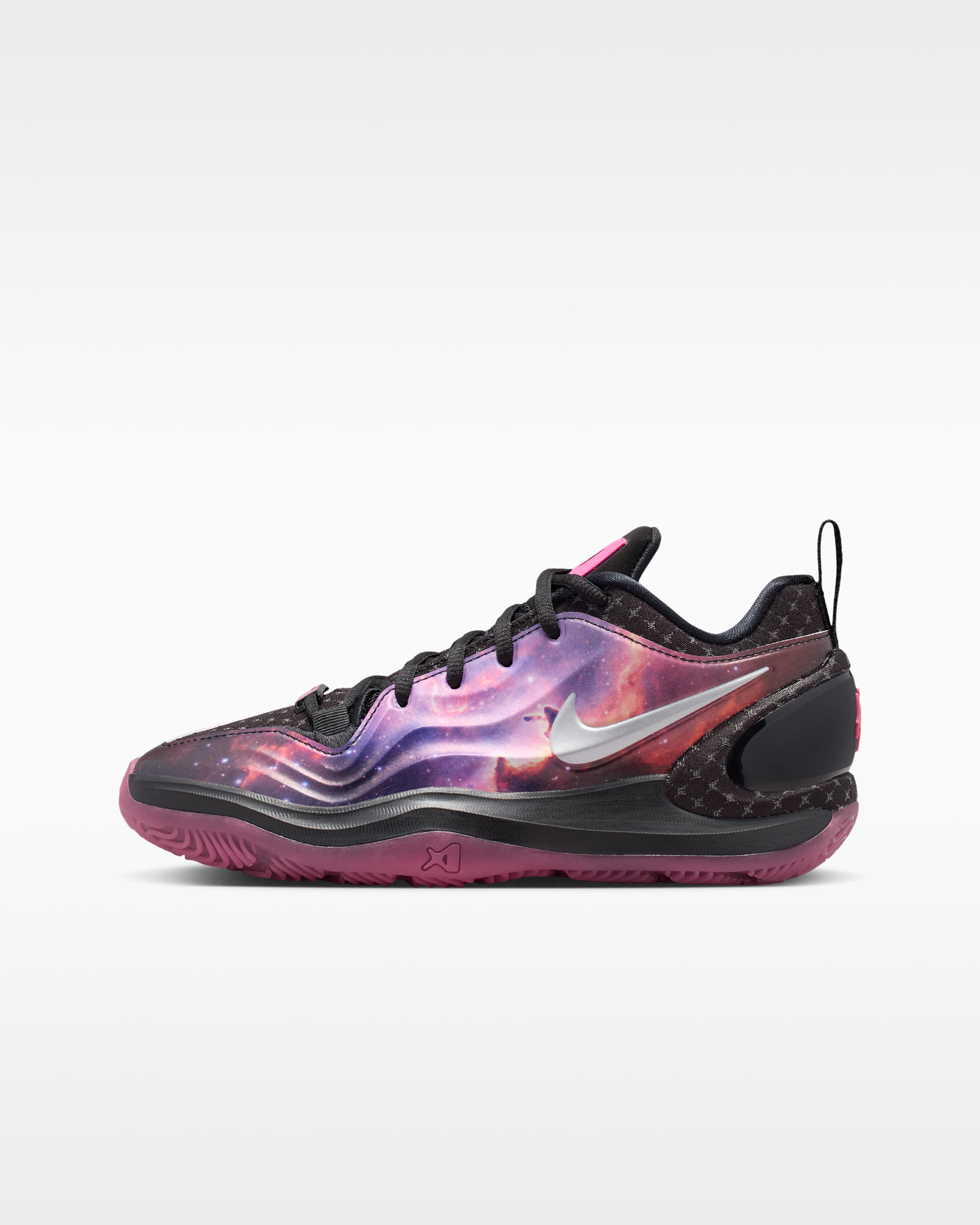 A'Two SE A'ja Wilson Big Kids' Basketball Shoes - Black/Metallic Silver/Pinksicle/Pinksicle