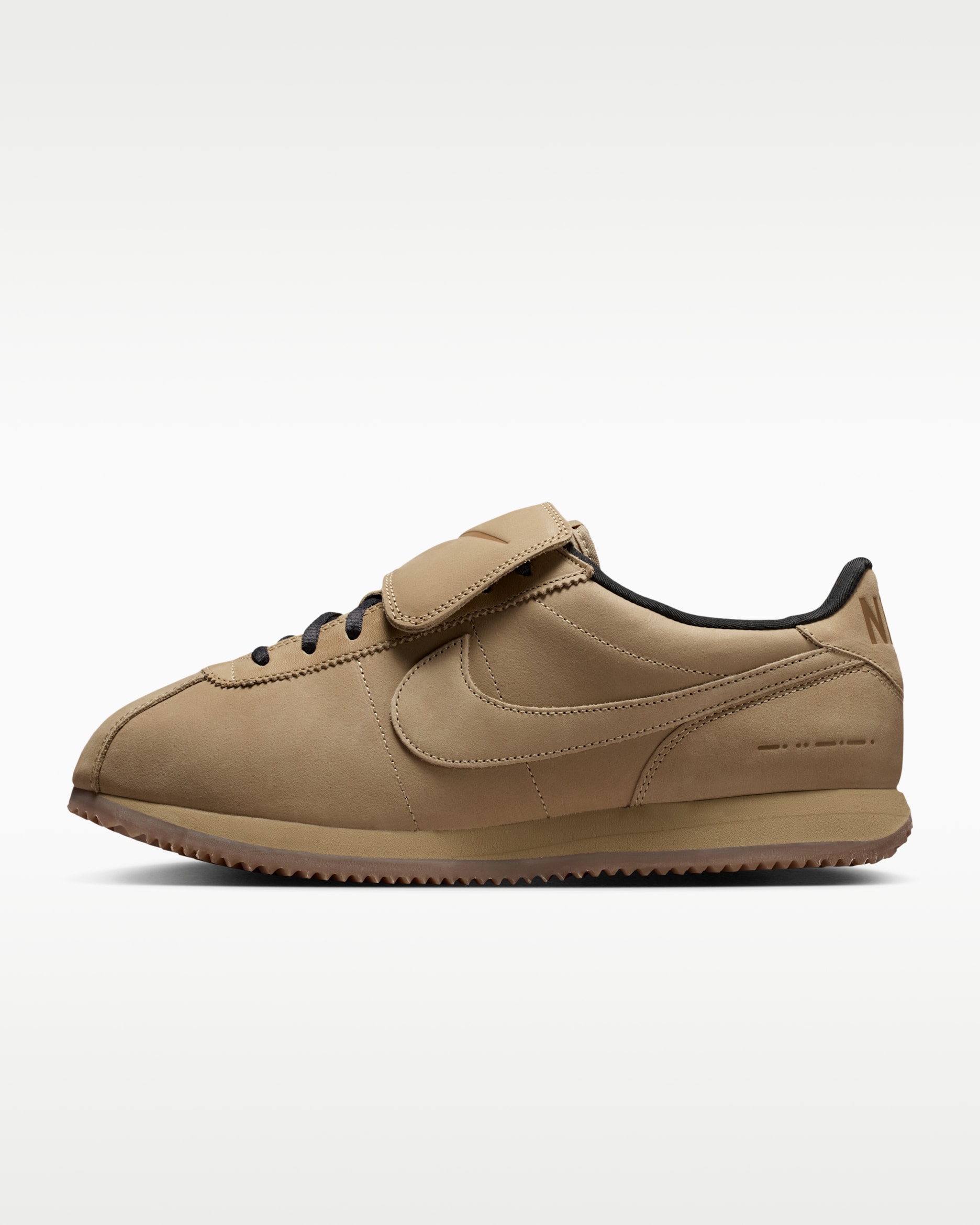 Nike Cortez Leather SE Men's Shoes - Parachute Beige/Off-Noir/Gum Dark Brown/Parachute Beige