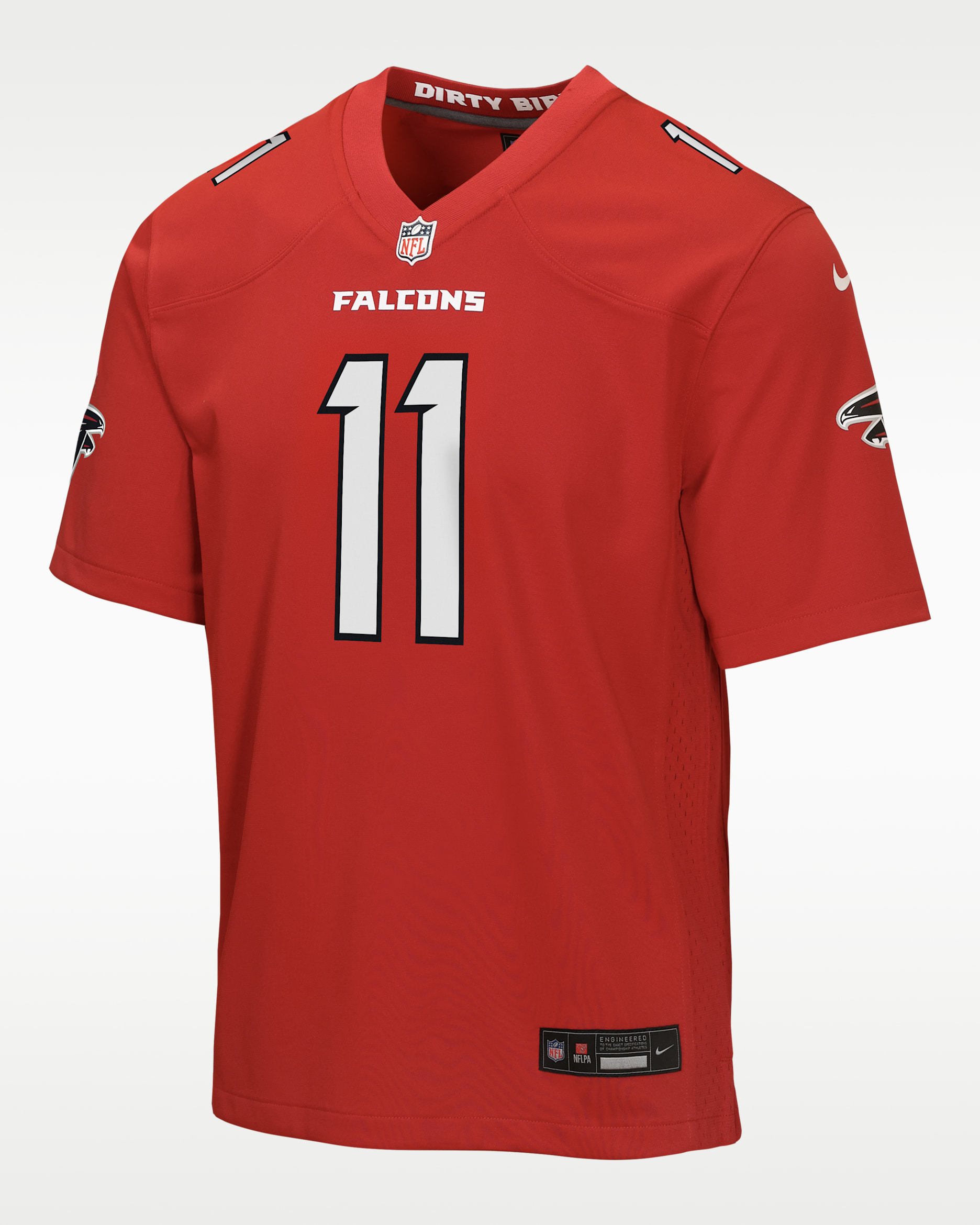 Jalon Walker Atlanta Falcons Big Kids' Game Jersey - Red