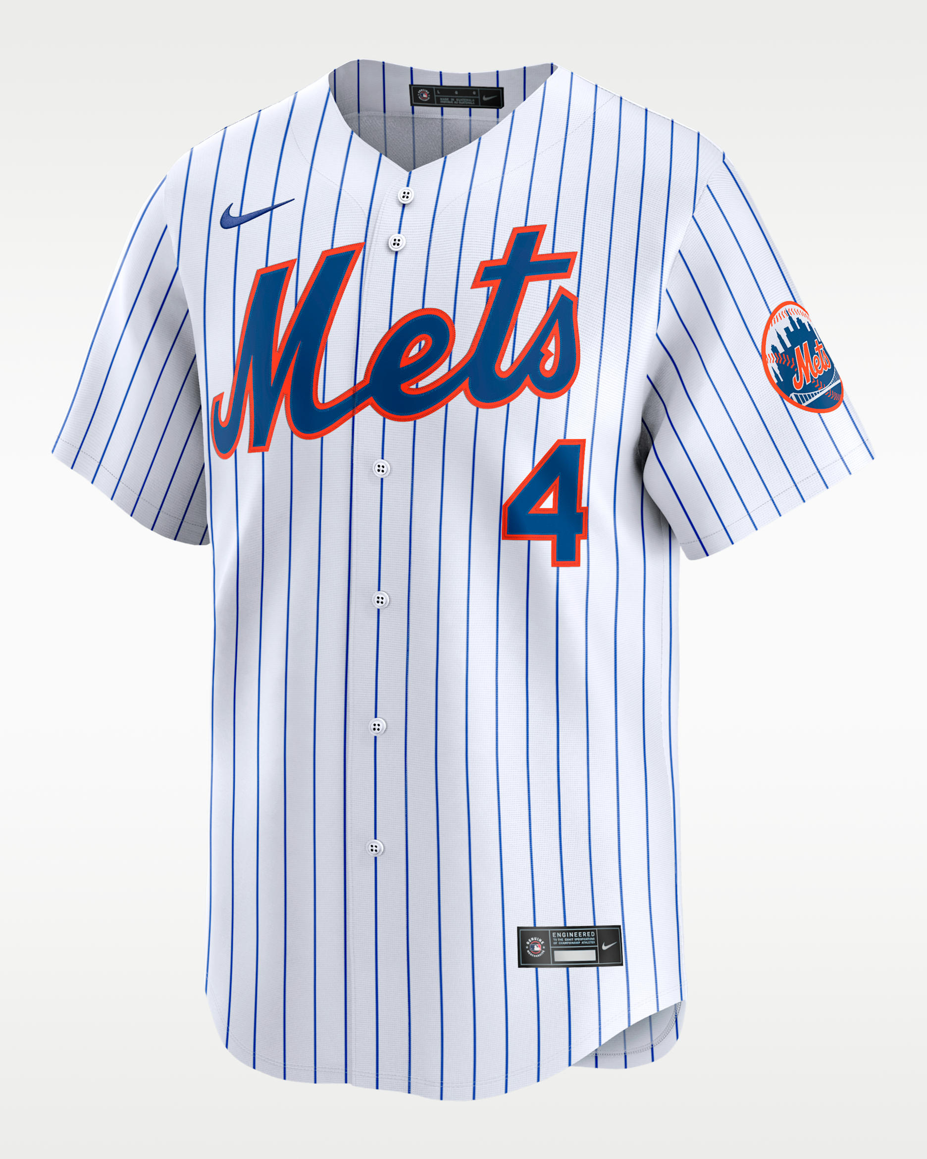 Francisco Alvarez New York Mets Men's Nike Dri-FIT ADV MLB Limited Jersey - White