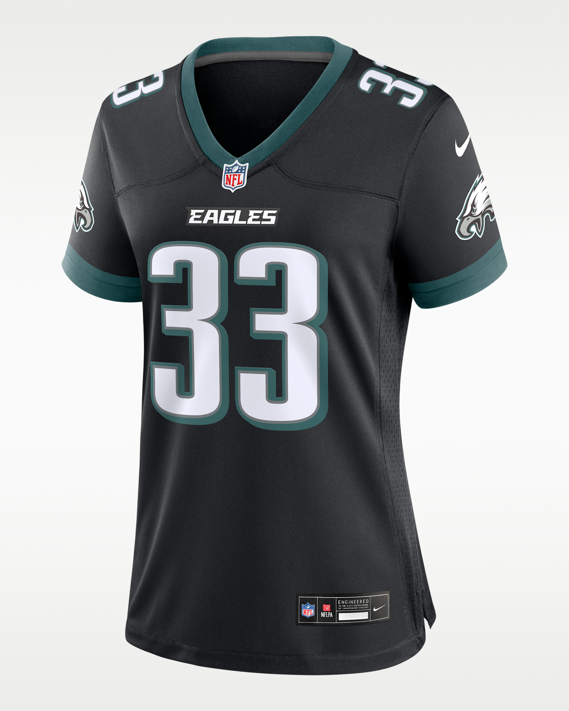 Cooper DeJean Philadelphia Eagles Women's Nike NFL Game Jersey - Black
