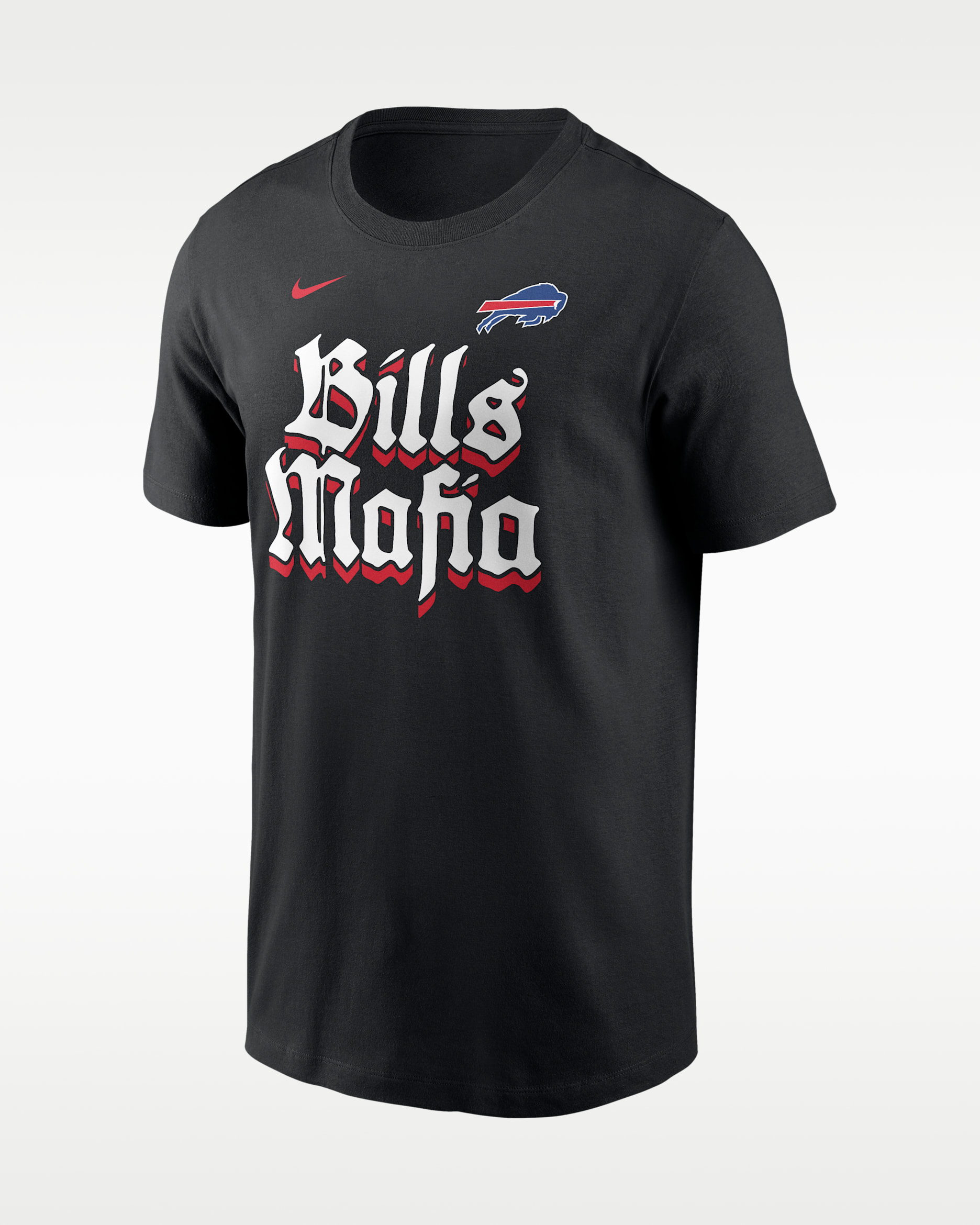 Buffalo Bills Mafia Logo Club Men's Nike NFL T-Shirt - Black