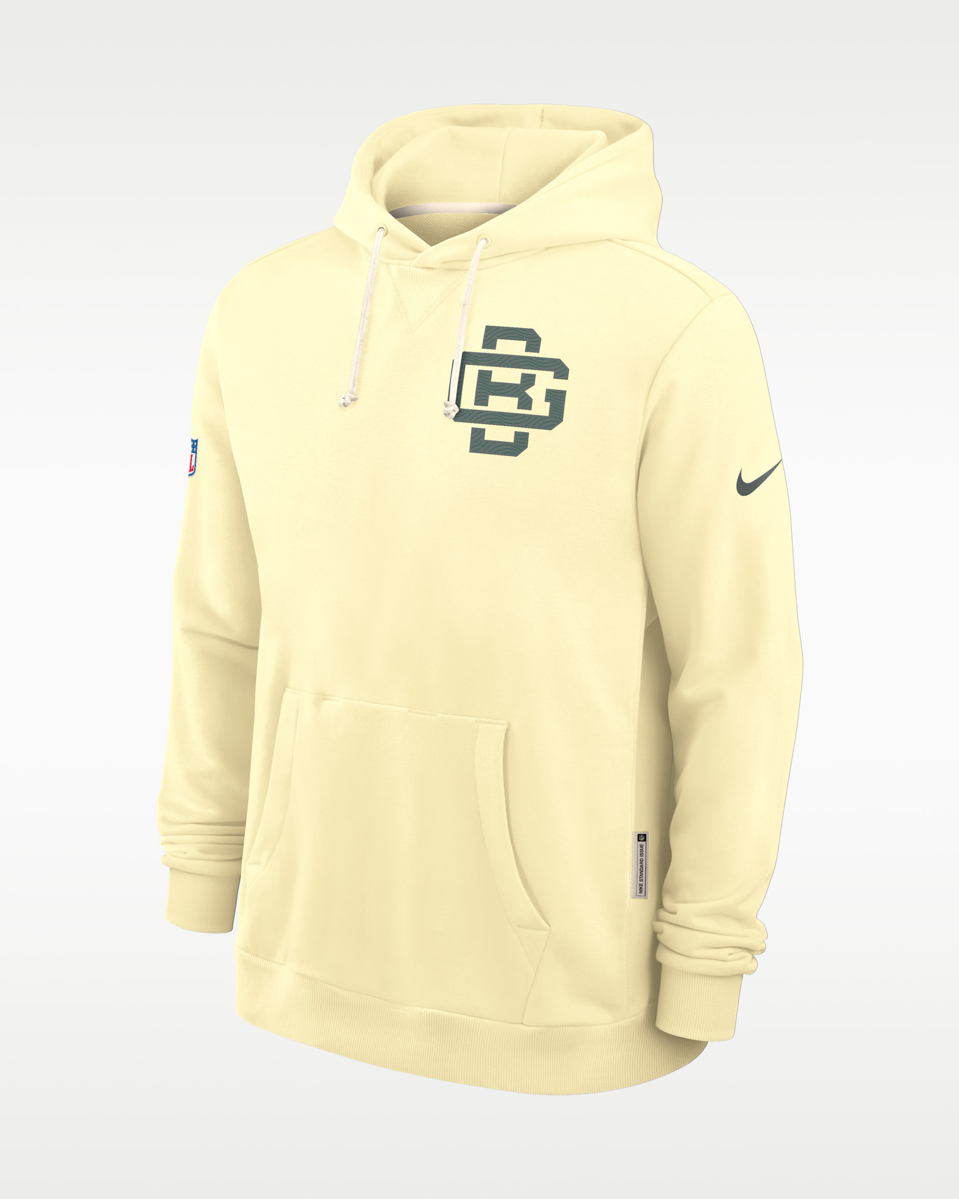 Green Bay Packers Rivalries Collection Sideline Men's Nike Dri-FIT NFL Pullover Hoodie - Vintage Green