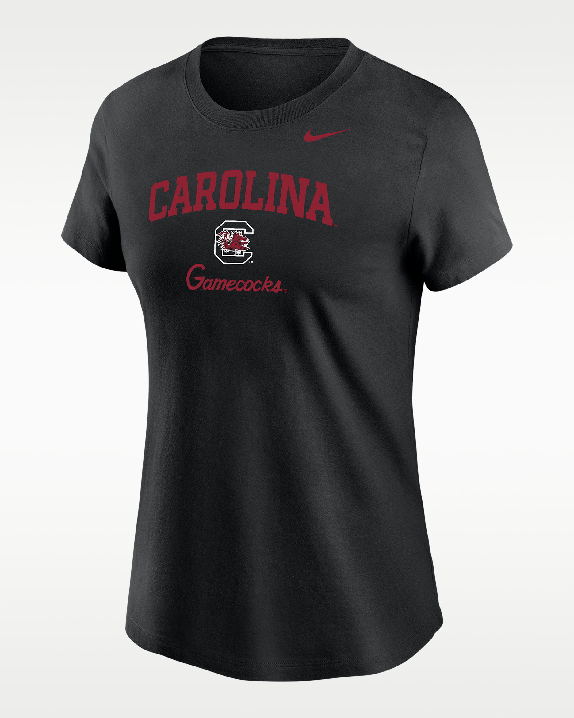 Nike college (South Carolina Gamecocks) Women's Short-Sleeve T-Shirt - Black