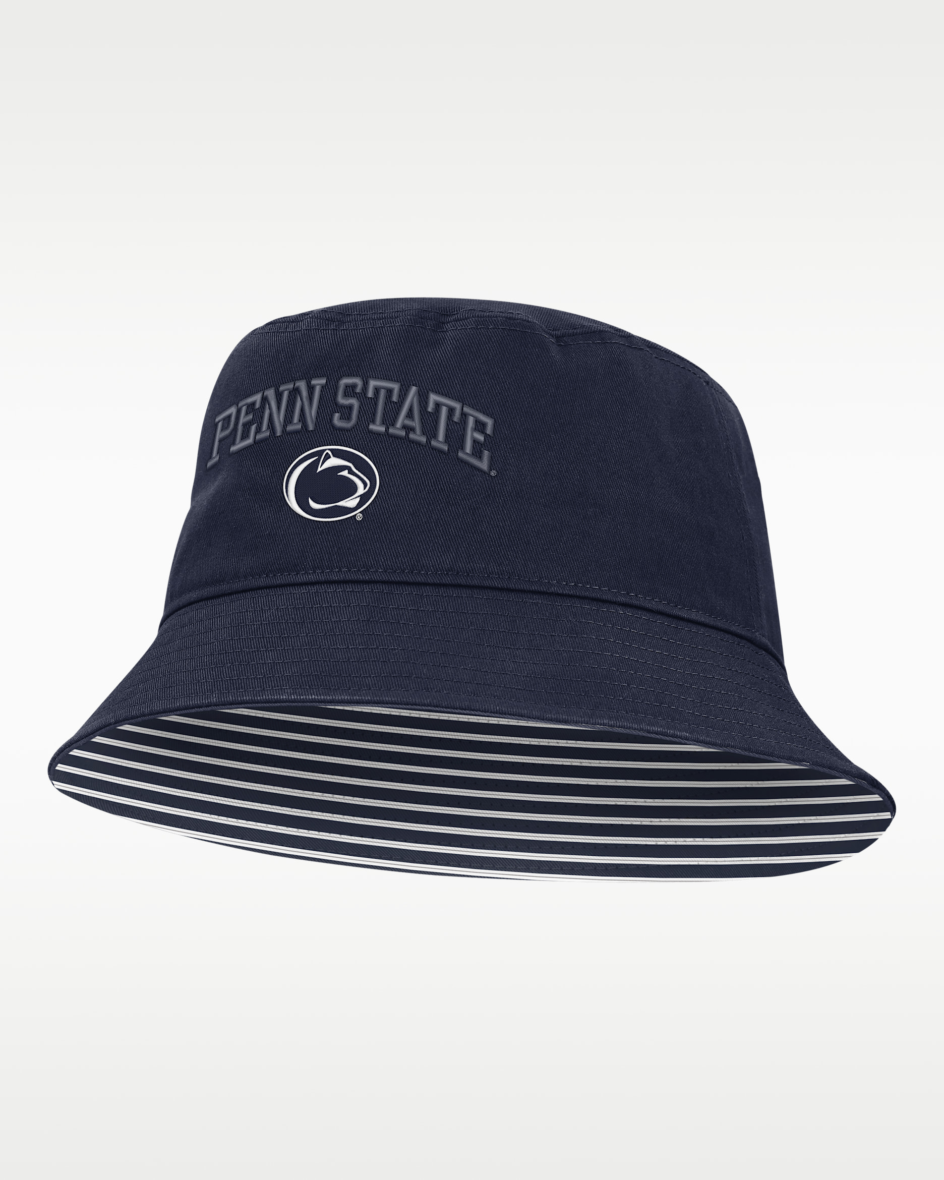 Penn State Primetime Apex Men's Nike College Bucket Hat - Navy