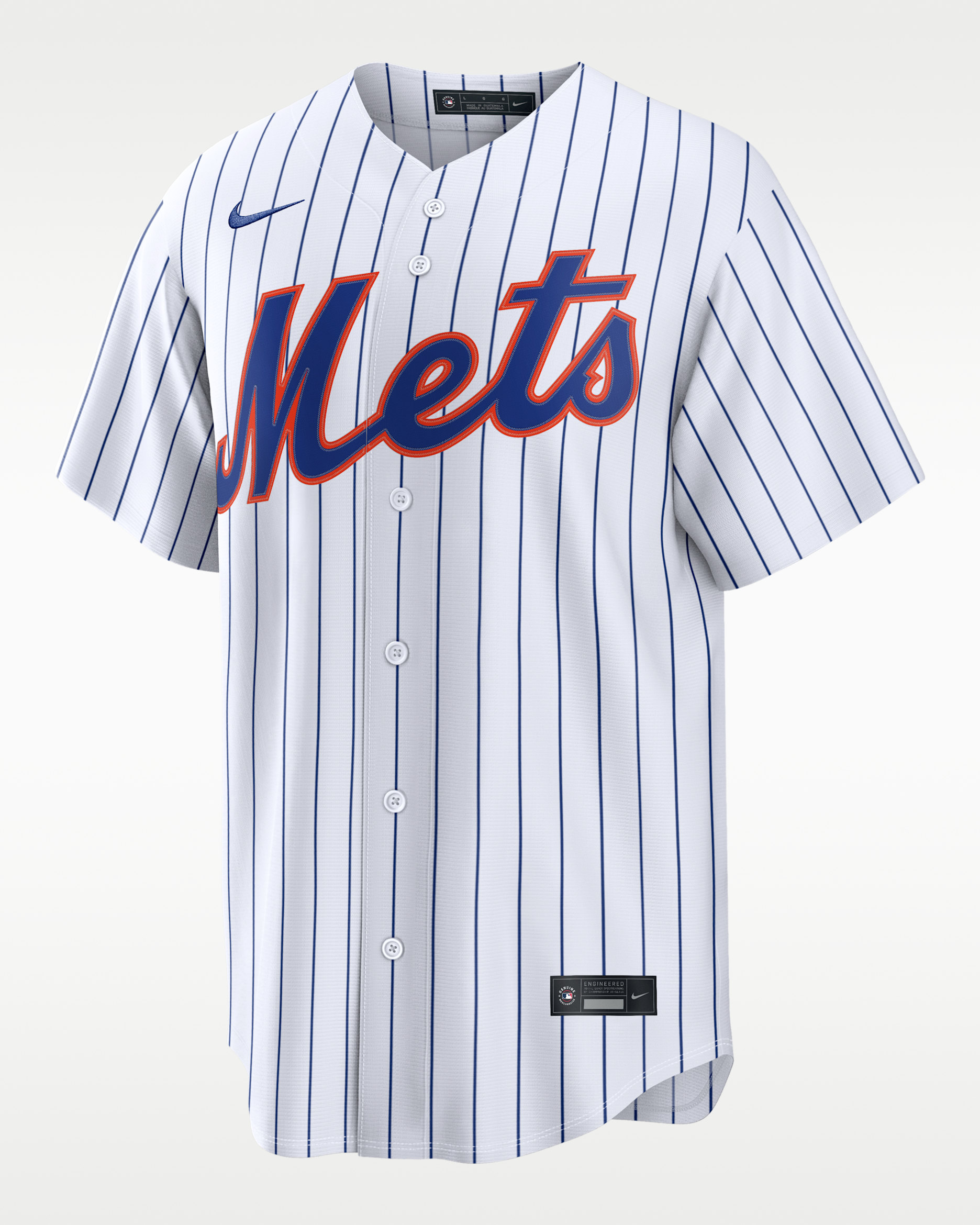Bo Bichette New York Mets Men's Nike MLB Replica Jersey - White