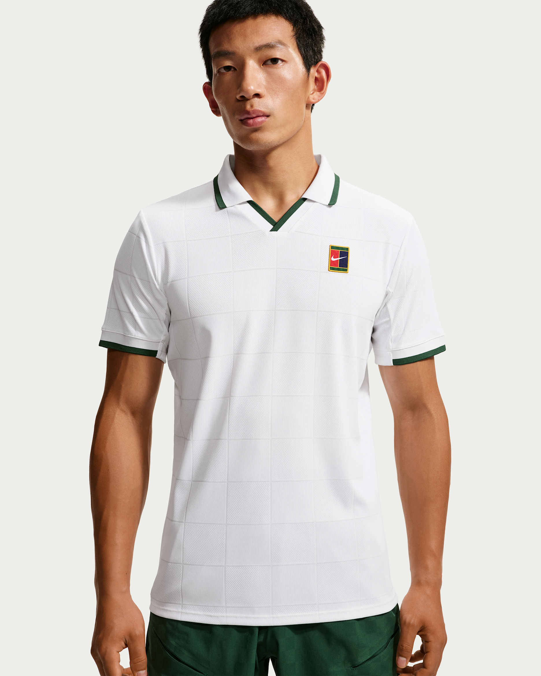ナイキコート スラム メンズ Dri-FIT ADV テニスポロ - ホワイト