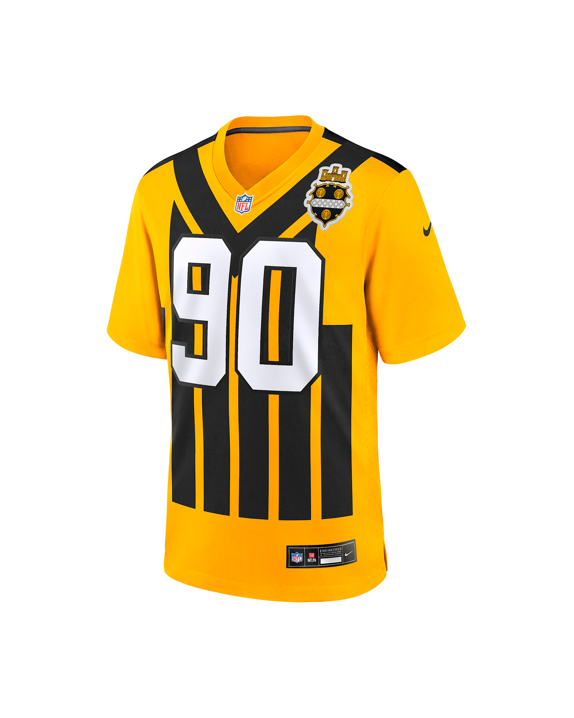 T.J. Watt Pittsburgh Steelers Big Kids' Nike NFL Game Jersey - Gold