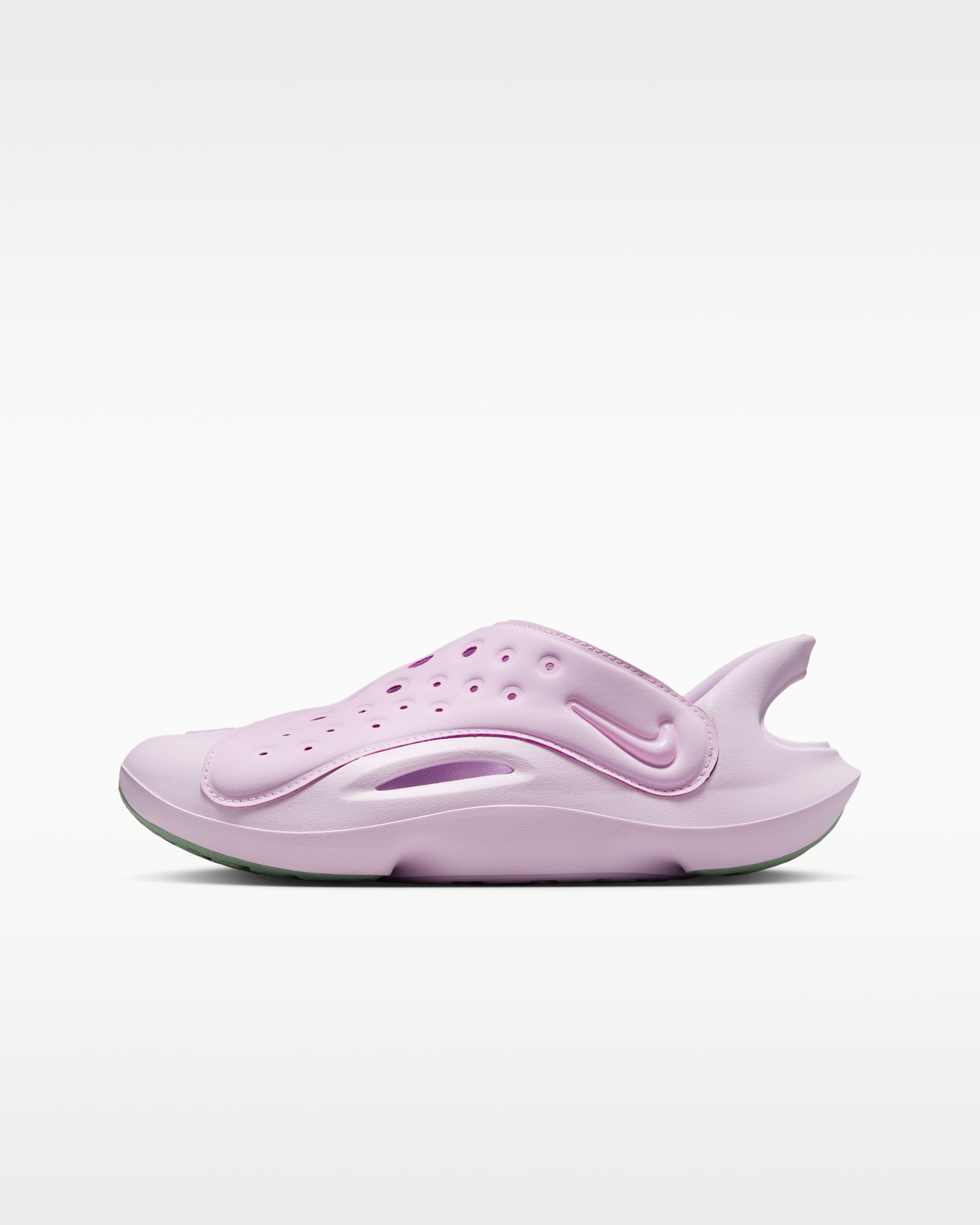 Nike Aqua Swoosh Big Kids' Sandals - Doll/Steam/Doll