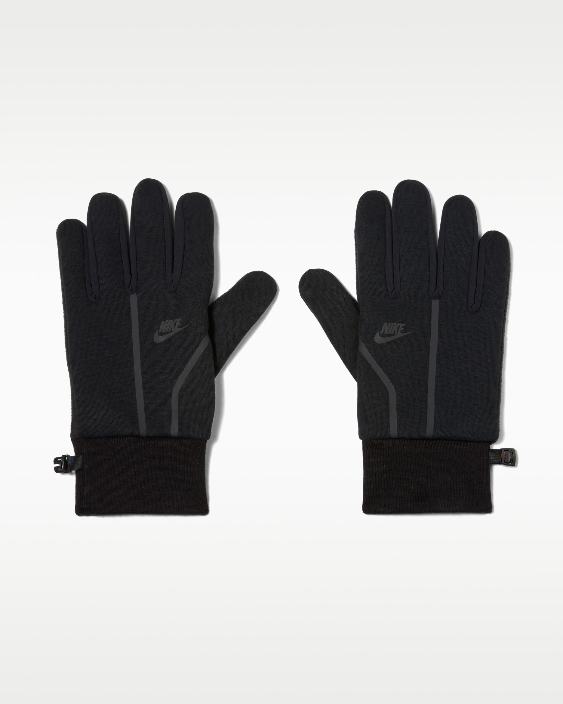 Gants Nike Tech Fleece pour homme - Noir/Noir