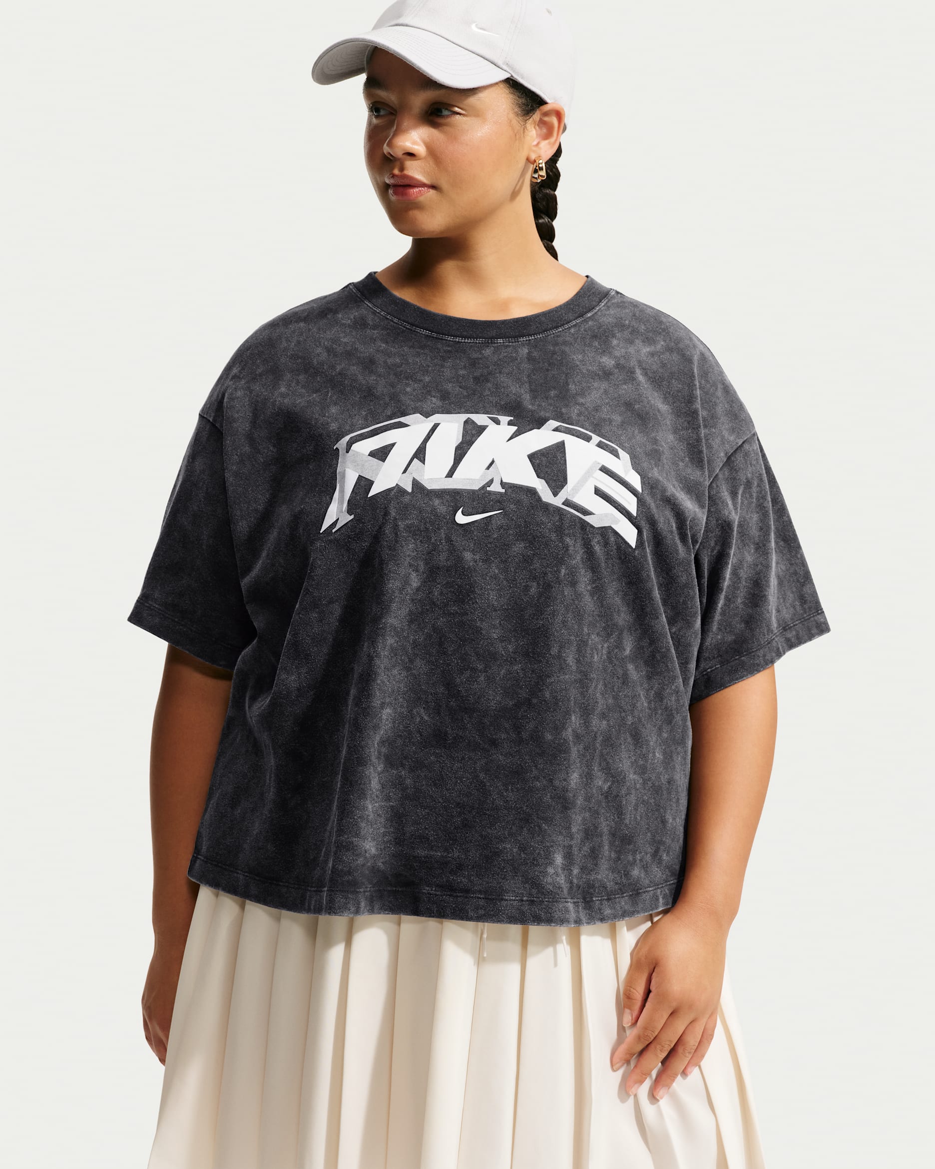 Playera para mujer Nike Sportswear Classic - Negro