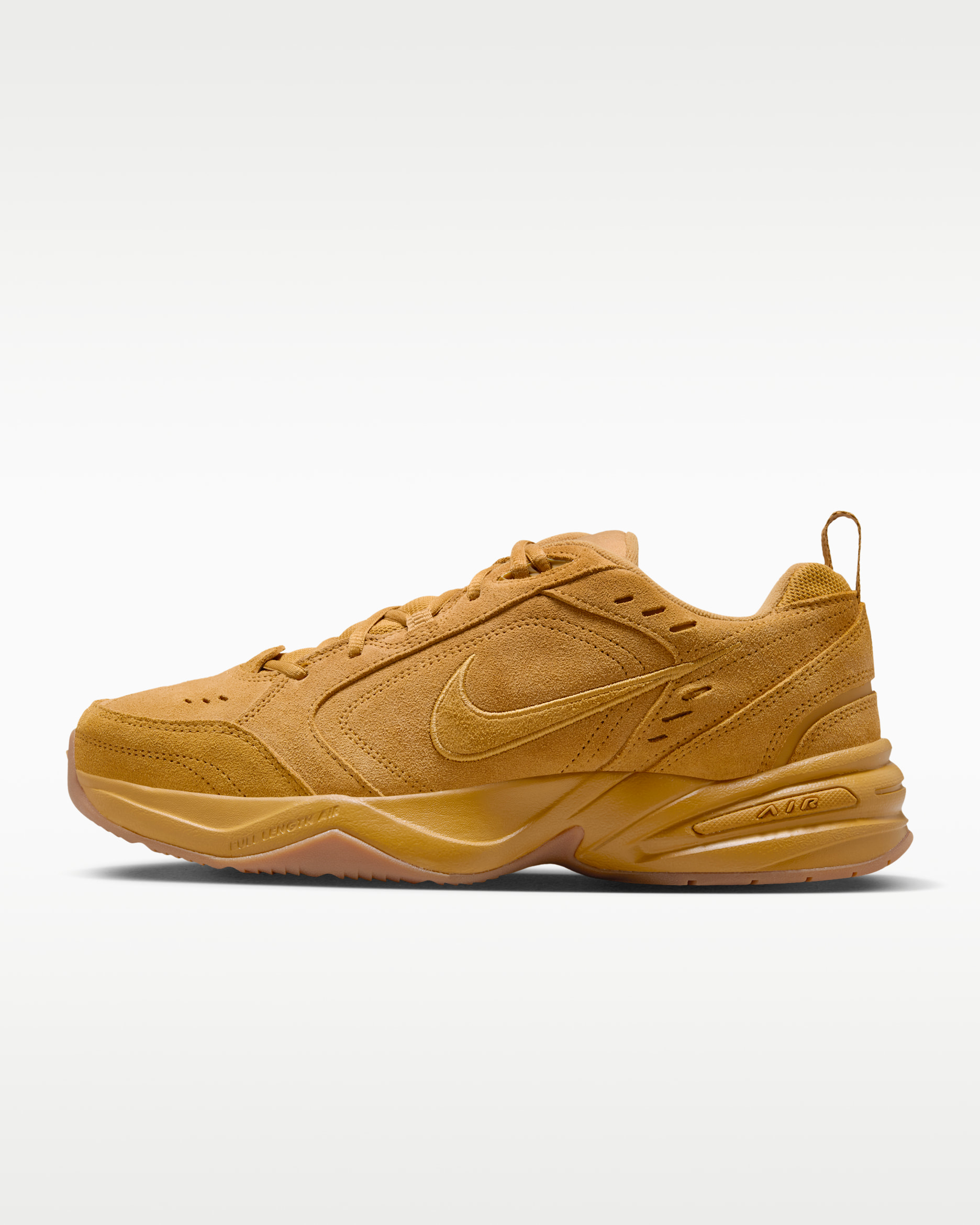 Nike Air Monarch SE Men's Workout Shoes - Wheat/Gum Medium Brown/Black/Wheat