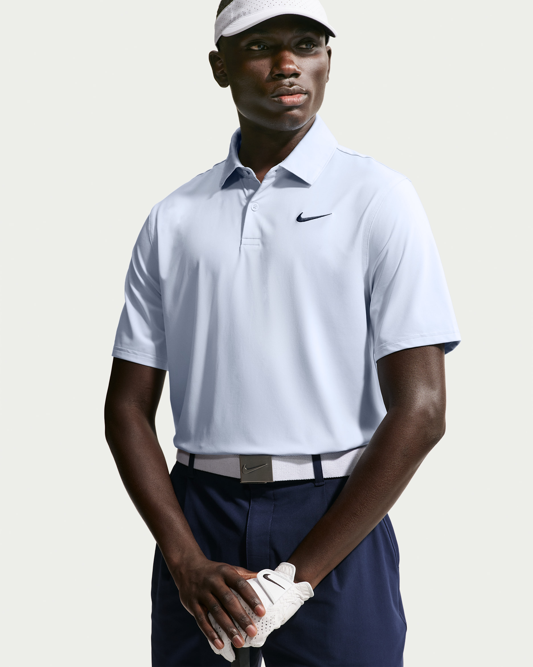 Nike Velocity Men's Dri-FIT Golf Polo - Hydrogen Blue/Black