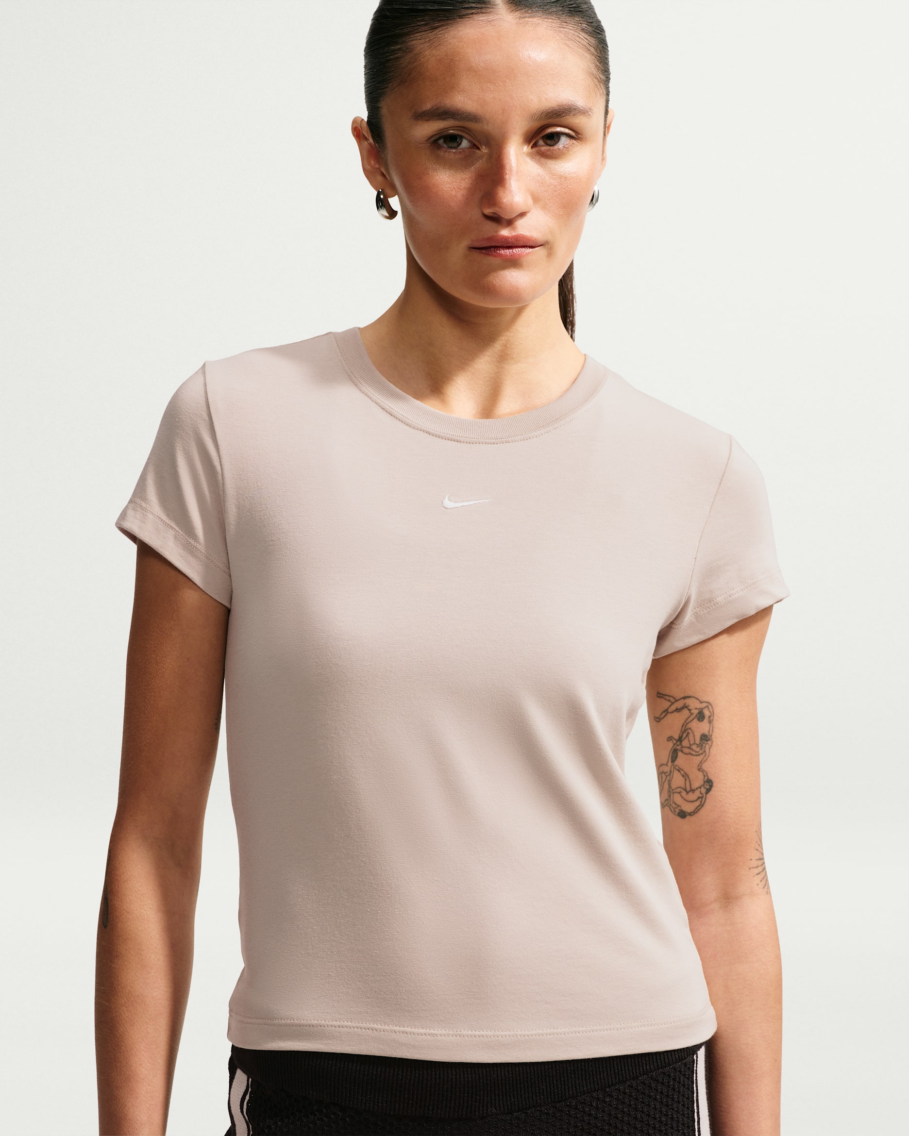 Nike Sportswear Chill Knit Women's T-shirt - Cream II/Sail