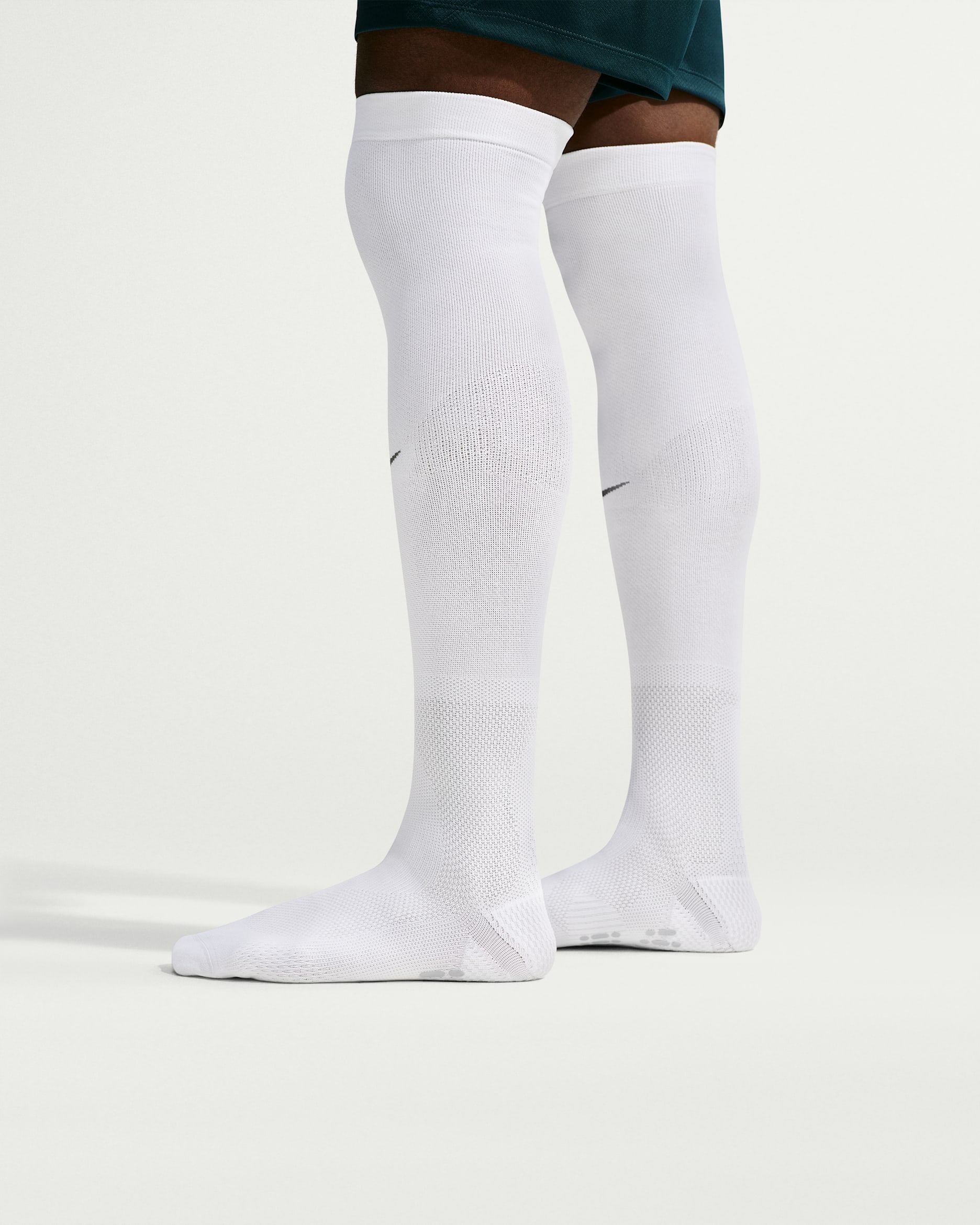 Nike VaporFast Football Knee-High Socks (1 Pair) - White/Wolf Grey/Black/Black