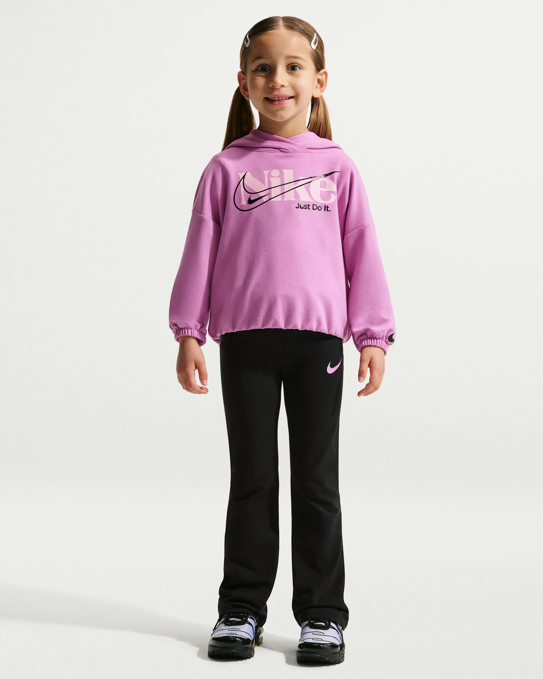Conjunto de leggings de 2 piezas para niños pequeños Nike Move With Nature - Negro