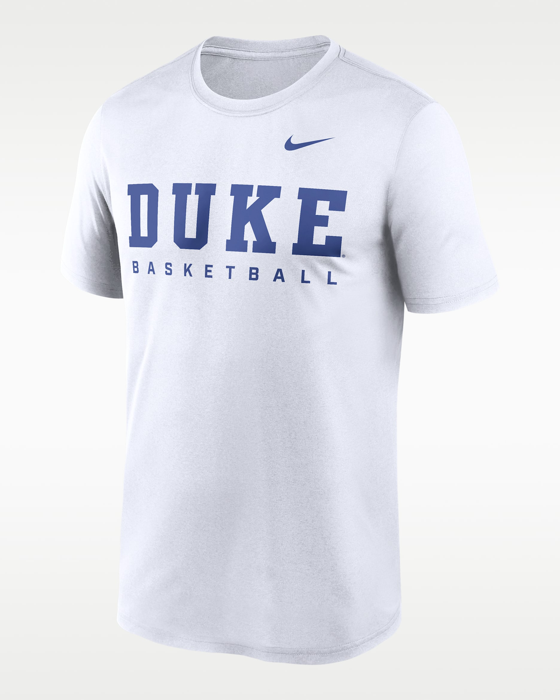 Duke Courtside Basketball Legend Men's Nike Dri-FIT College T-Shirt - White