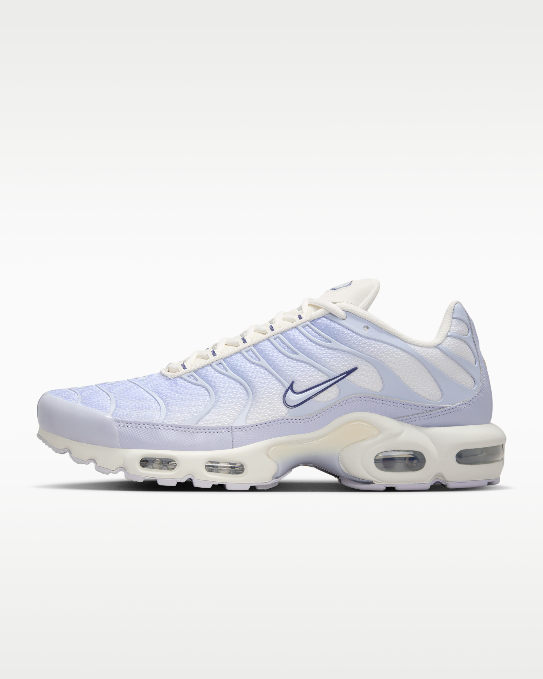 Tenis para hombre Nike Air Max Plus - Fantasma/Morado arena/Plata metalizado/Fantasma