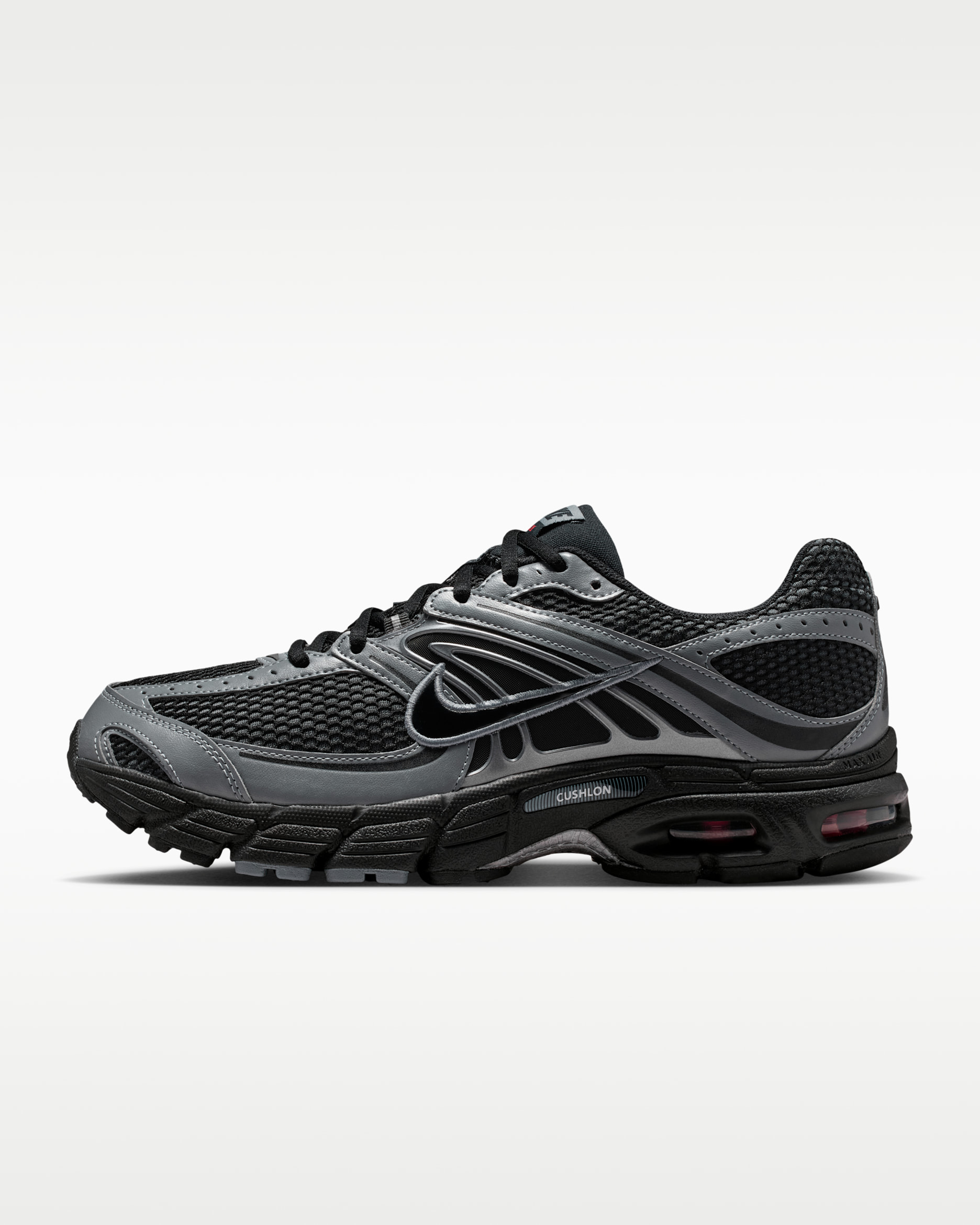 Nike Air Max Moto 2K Men's Shoes - Black/Cool Grey/Light Crimson/Black