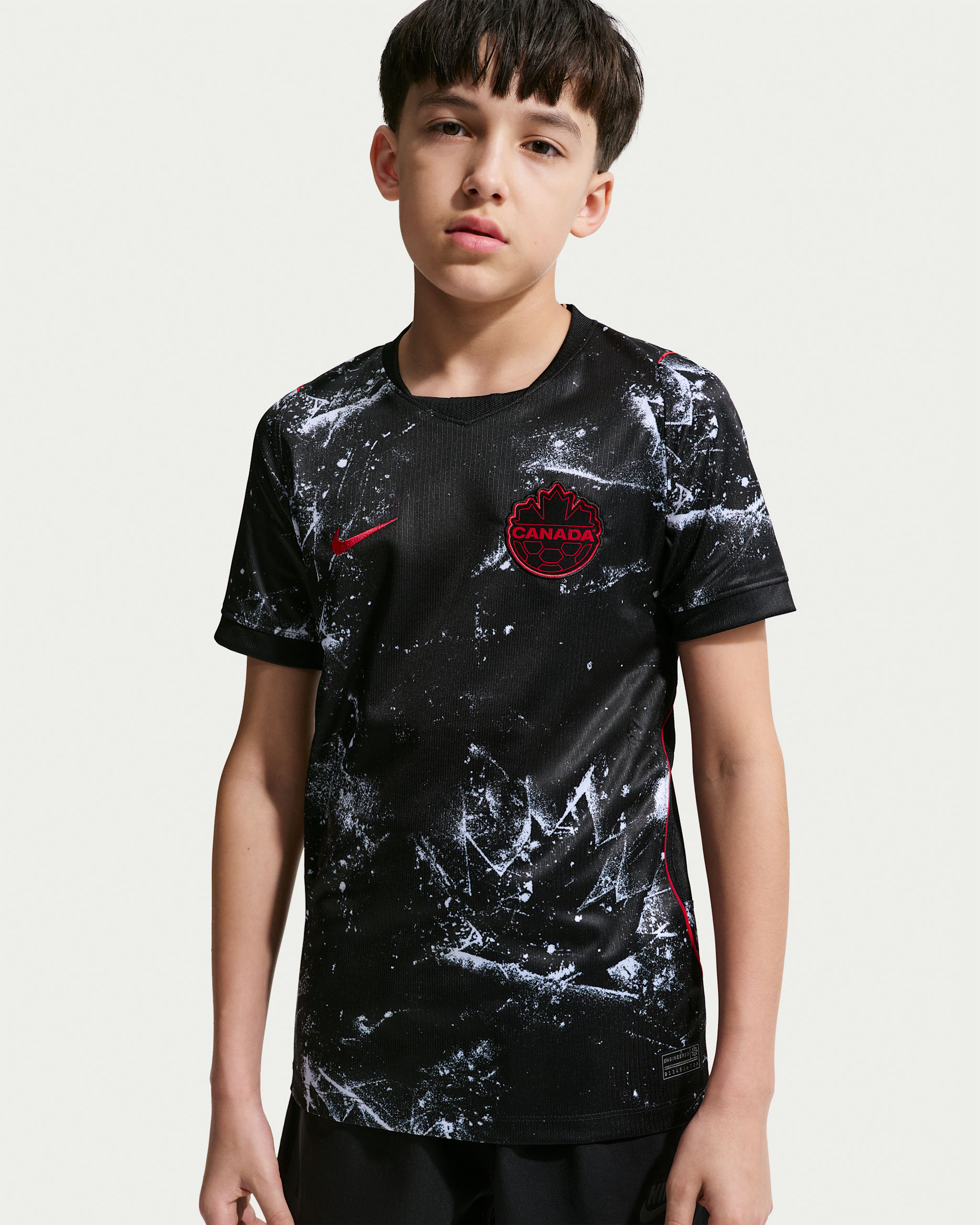 Canada Stadium Away Older Kids' Nike Dri-FIT Football Shirt - Black