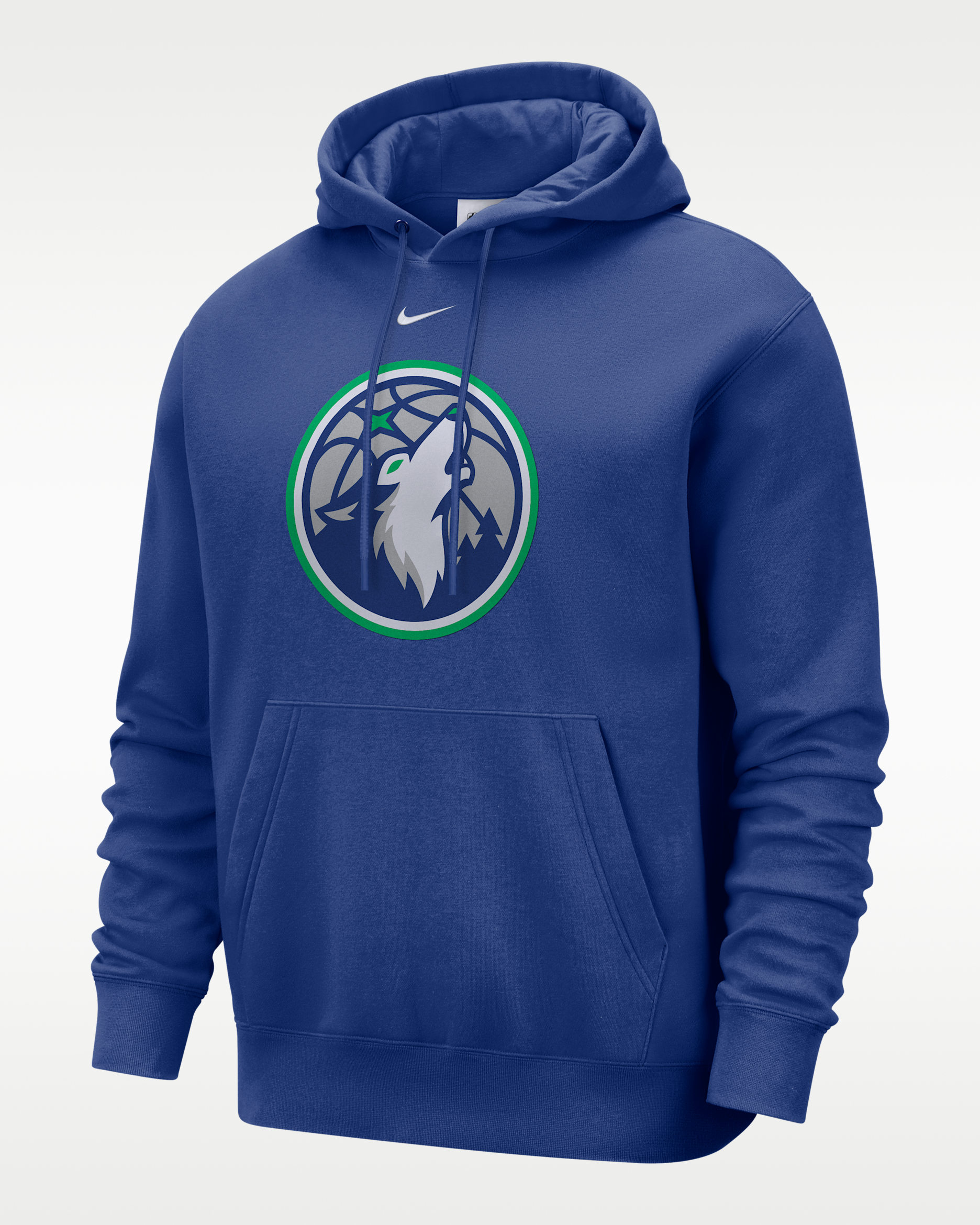 Minnesota Timberwolves Men's Nike Club Pullover Hoodie - Rush Blue