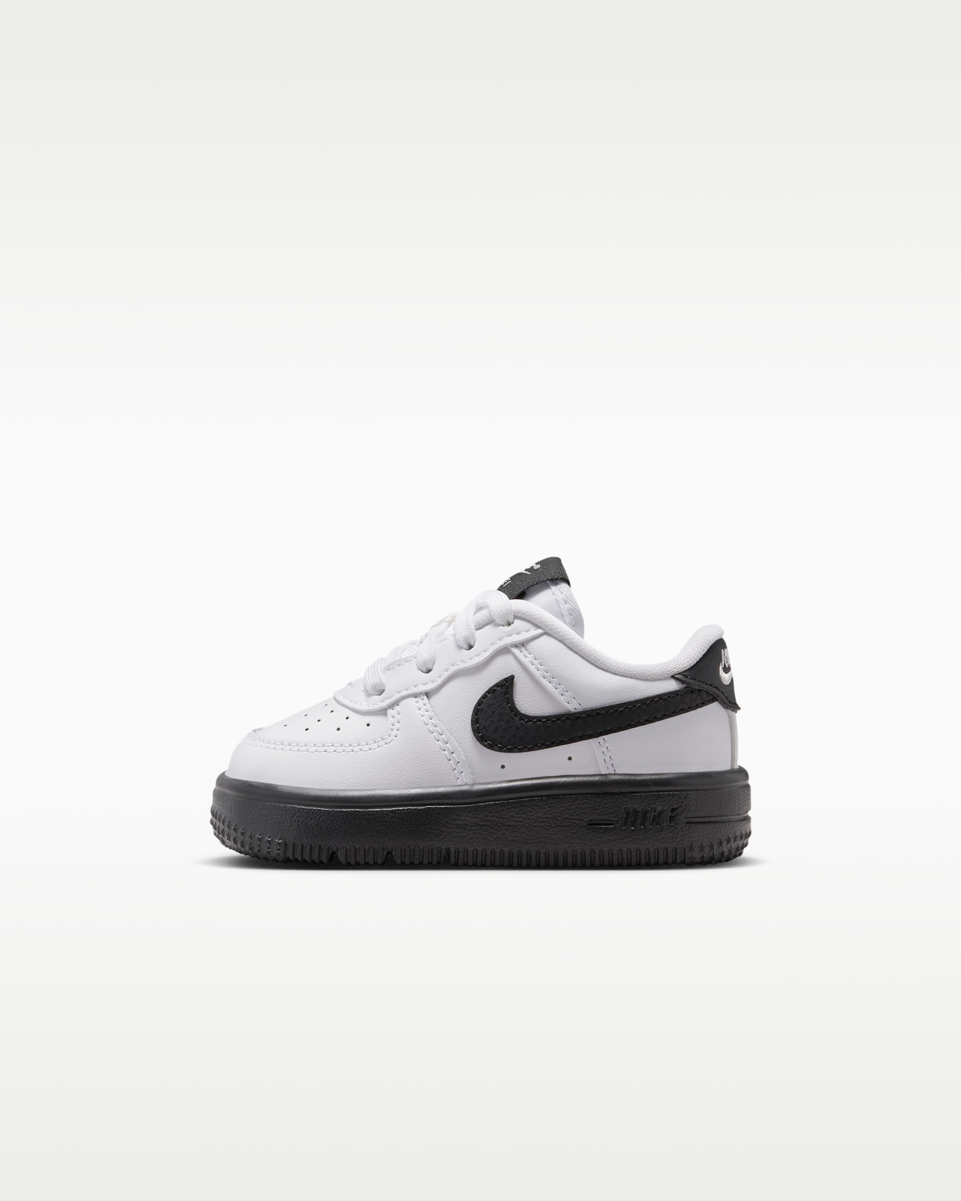 Nike Force 1 Low Baby/Toddler Shoes - White/Black