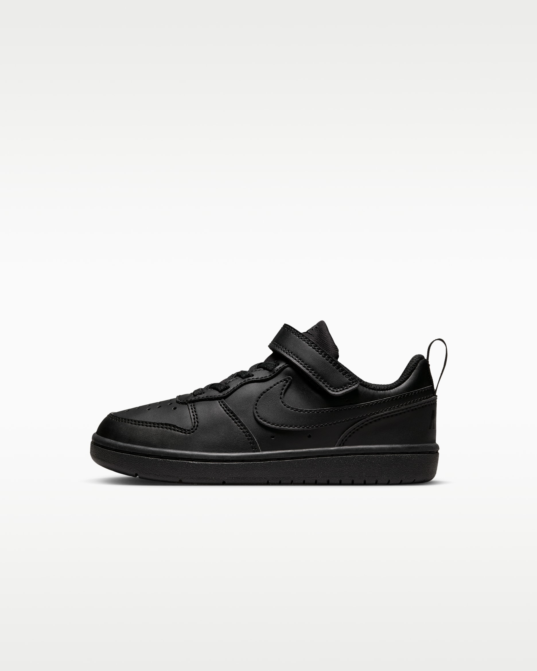 Nike Court Borough Low Recraft Zapatillas - Niño/a pequeño/a - Negro/Negro/Negro
