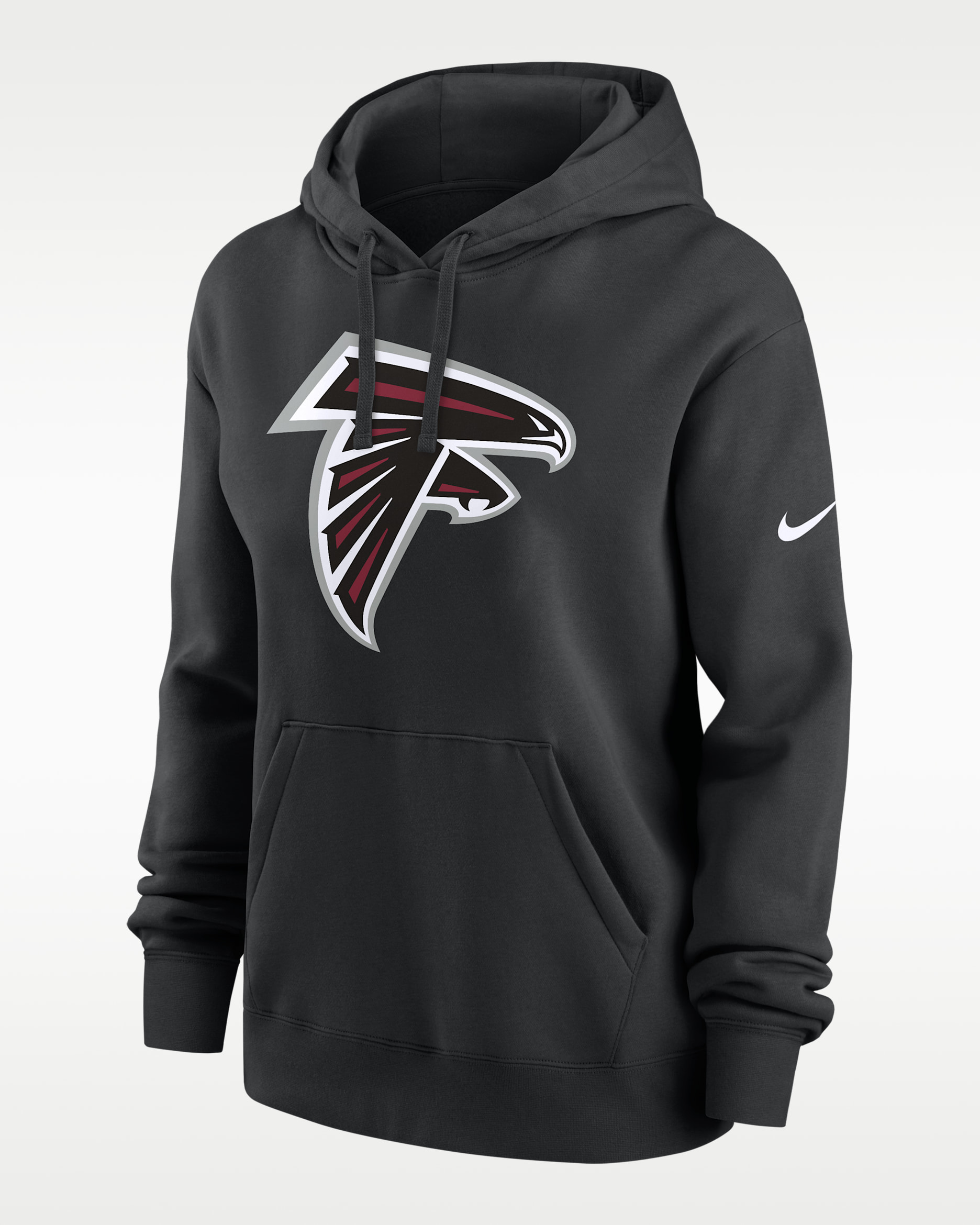 Atlanta Falcons Club Women's Nike NFL Pullover Hoodie - Black
