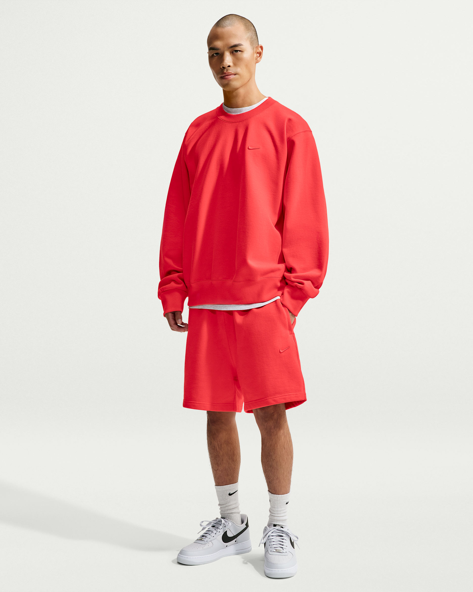 Nike Energy Men's Fleece Shorts - Light Crimson