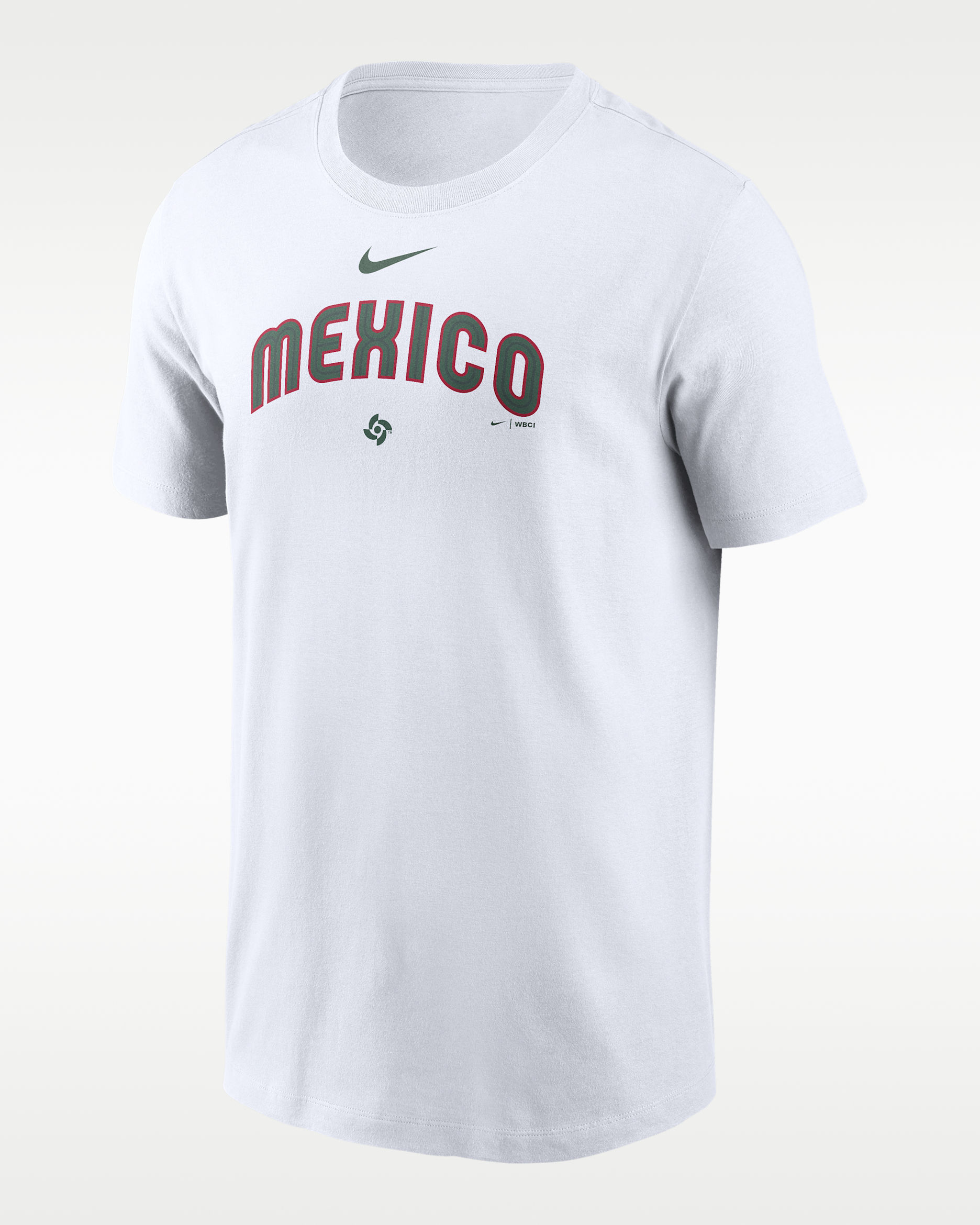 Mexico National Baseball Team 2026 World Baseball Classic Wordmark Men's Nike T-Shirt - White