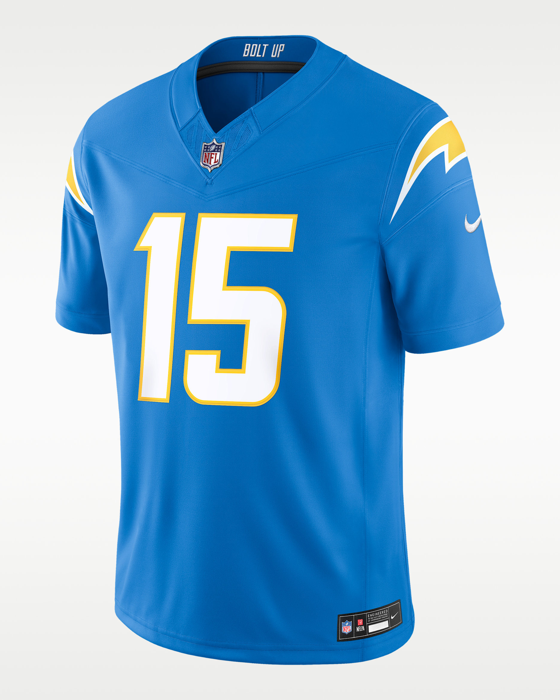 Ladd McConkey Los Angeles Chargers Men's Nike Dri-FIT NFL Limited Jersey - Powder Blue