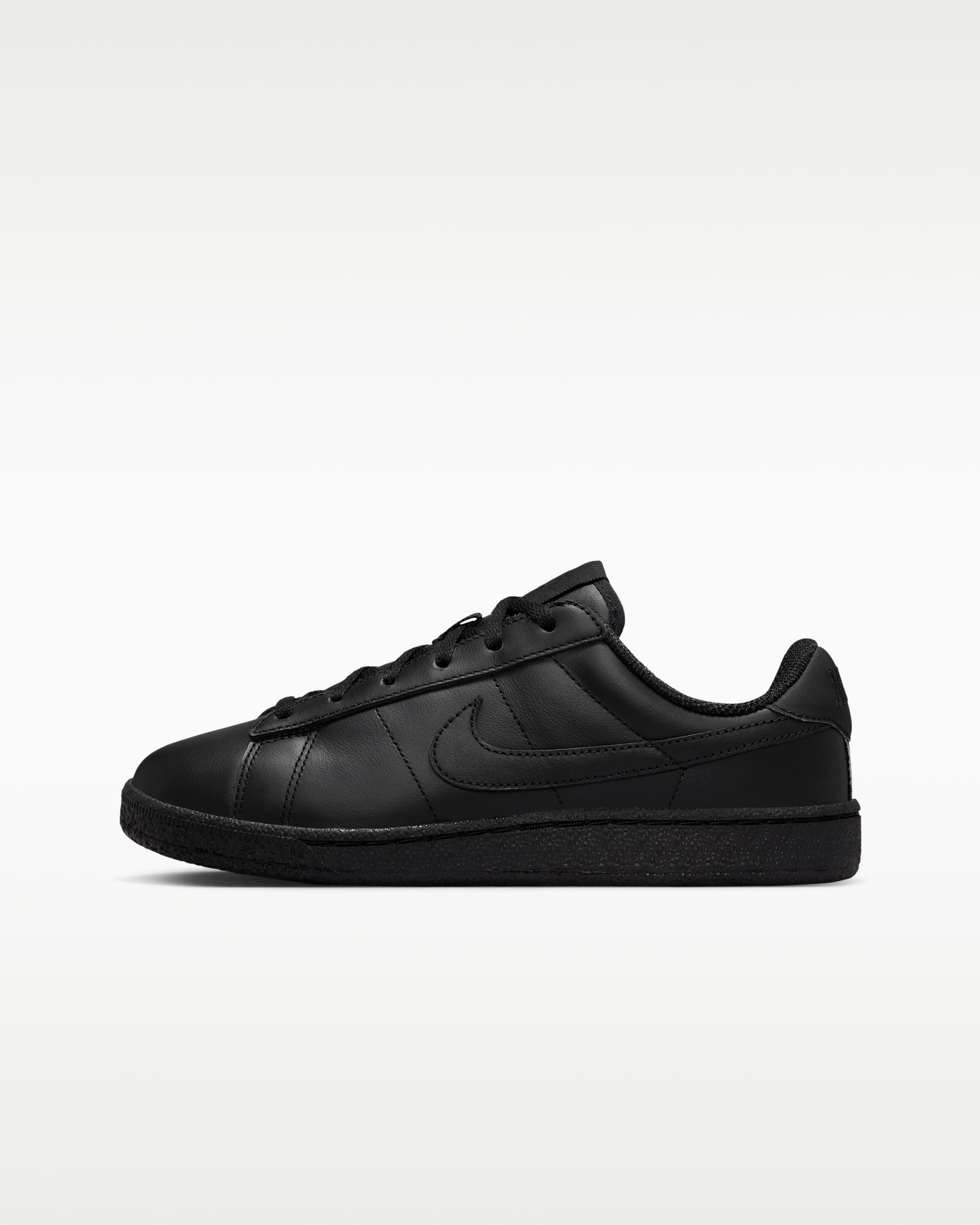 Nike Tennis Classic Older Kids' Shoes - Black/Black/Black