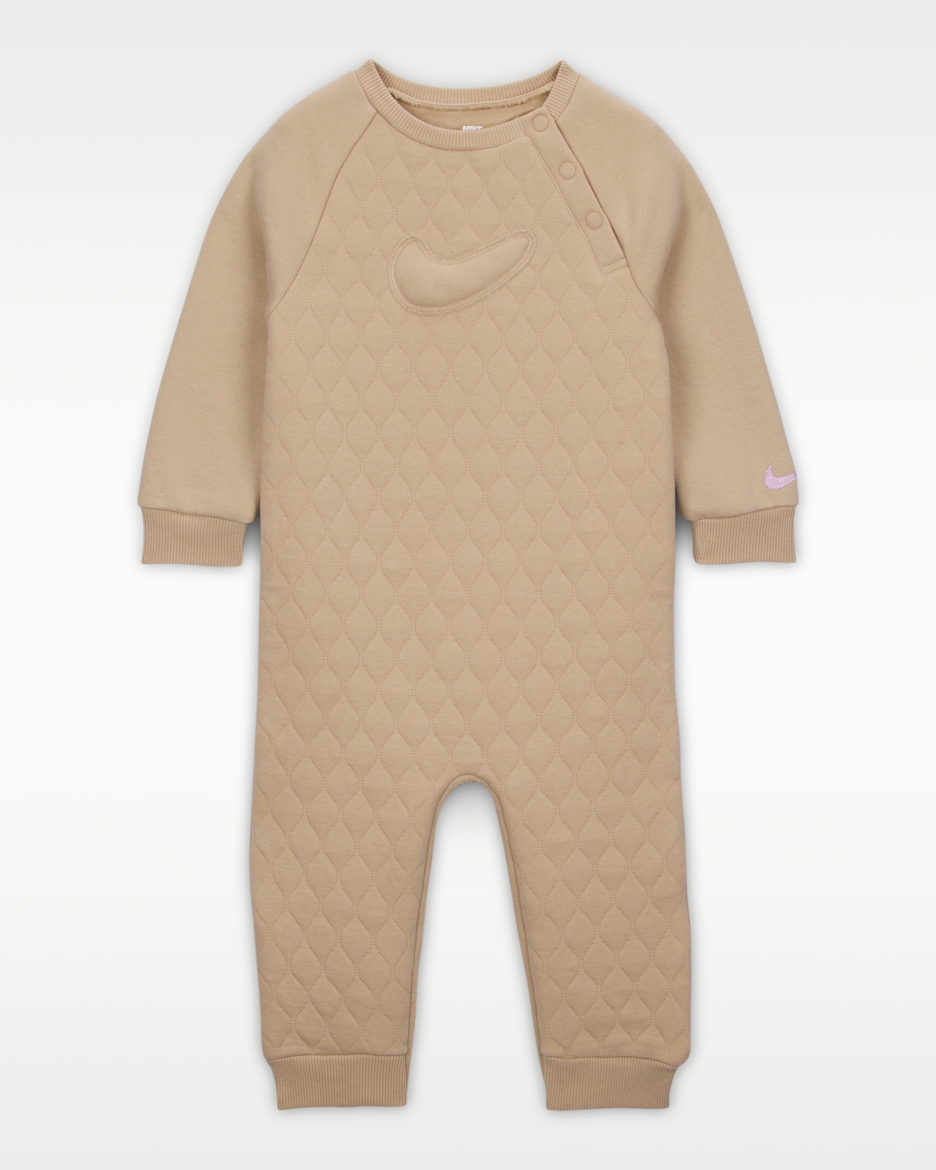 Nike Ready, Set. Coverall voor baby's (12-24 maanden) - Sanddrift