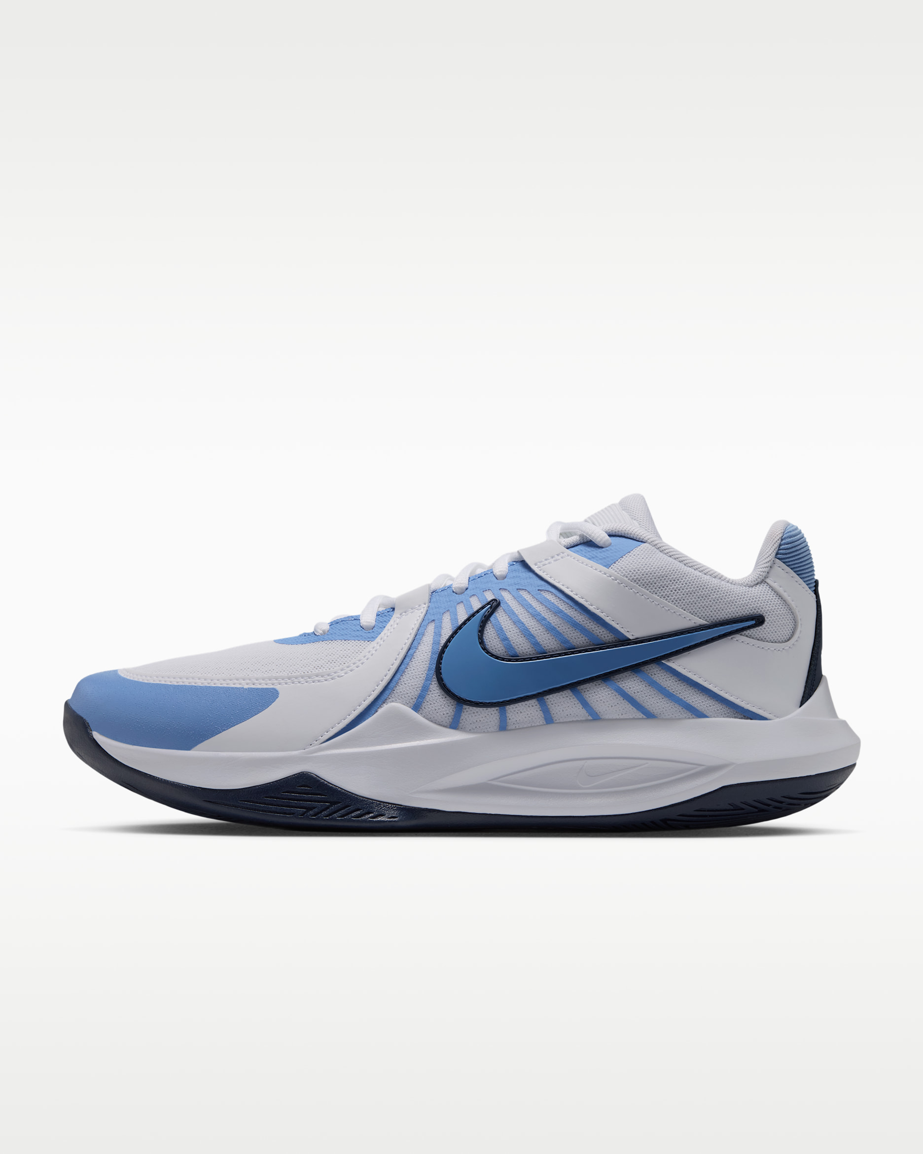 Nike Hyperspeed Court 2 Volleyball Shoes - White/Midnight Navy/Valor Blue