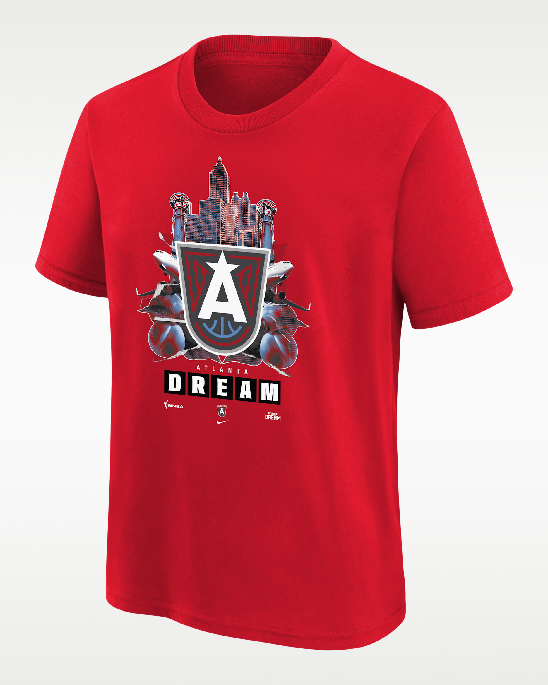 Atlanta Dream Big Kids' Nike WNBA T-Shirt - University Red