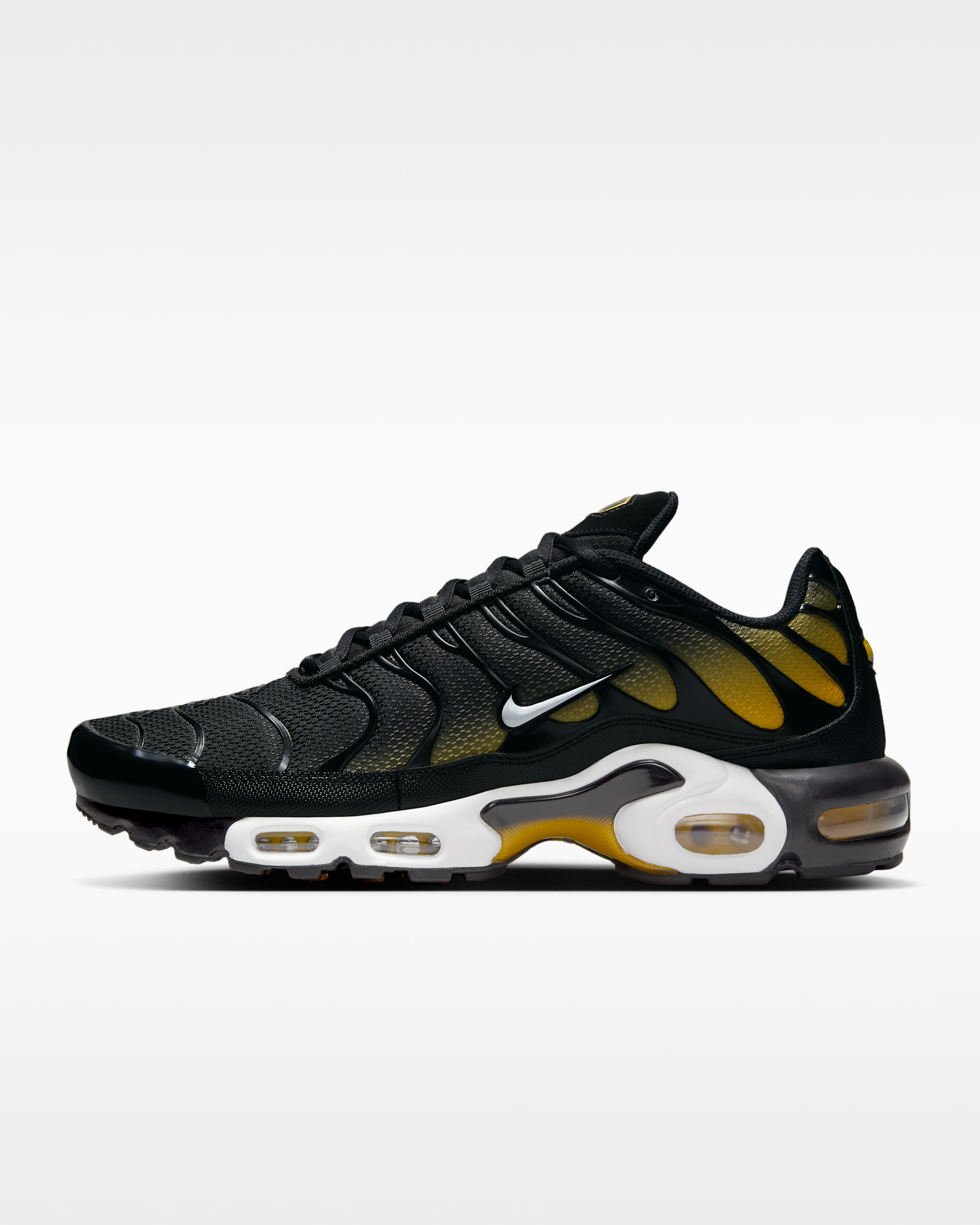 Nike Air Max Plus Men's Shoes - Black/University Gold/White