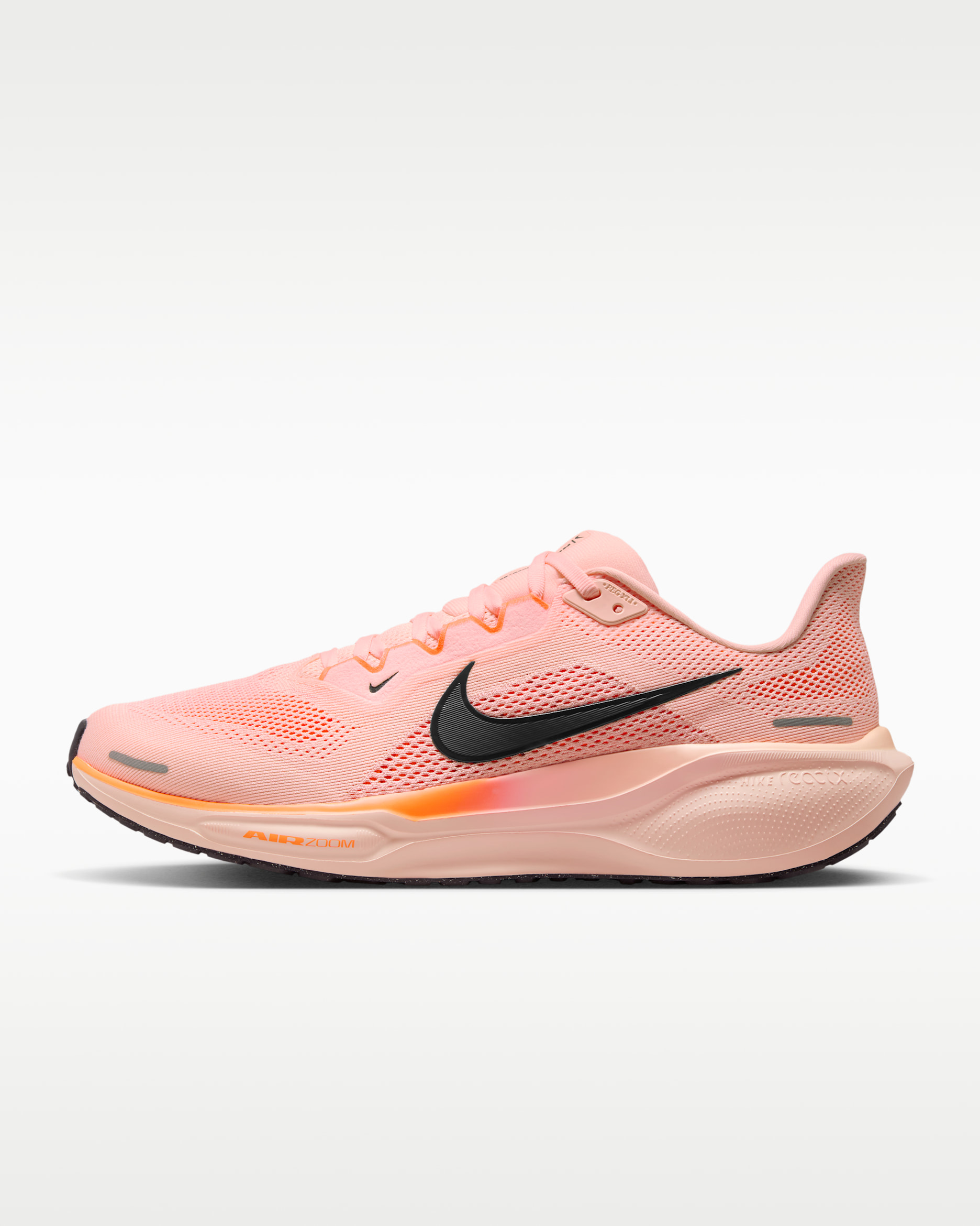 Nike Pegasus 41 Men's Road Running Shoes - Crimson Tint/Washed Coral/Total Orange/Gridiron