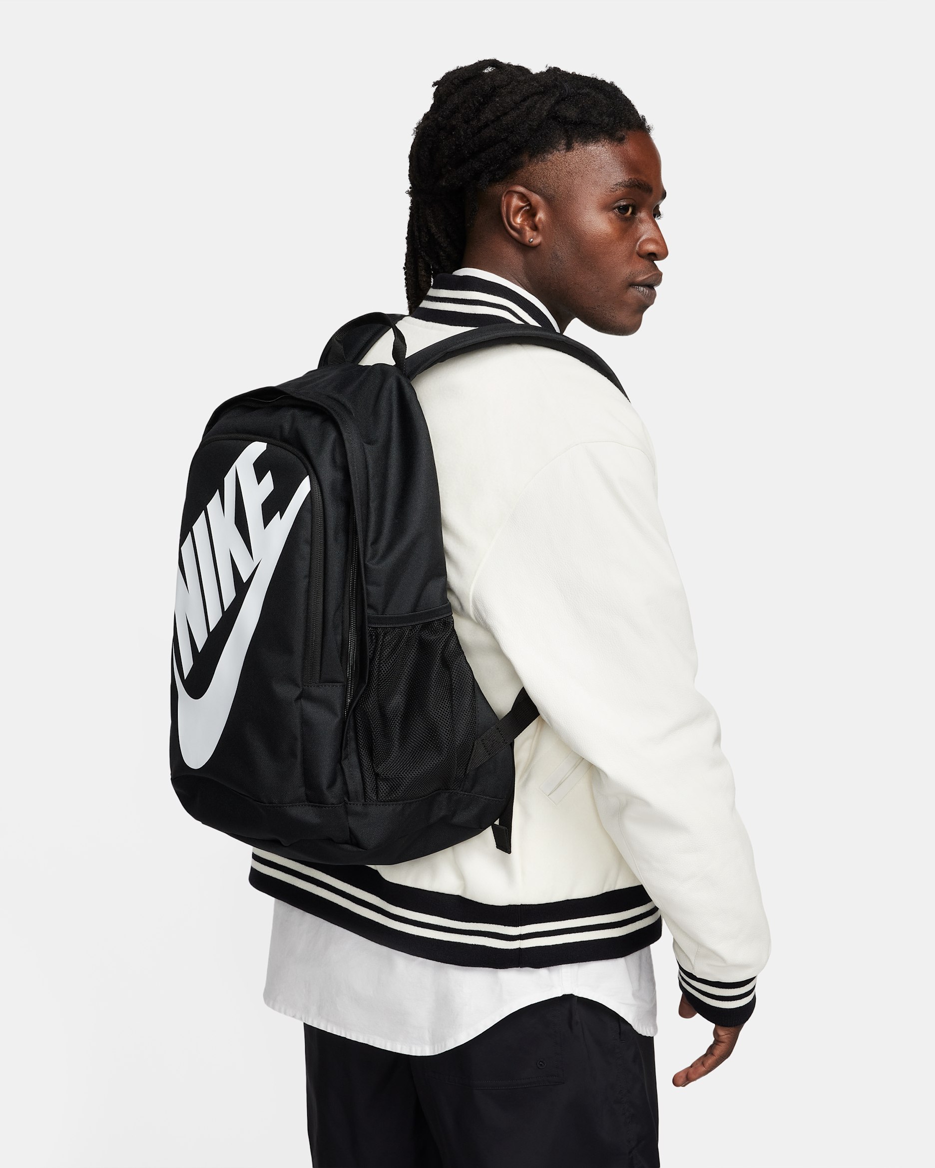 Nike Hayward Backpack - Black/Black/White