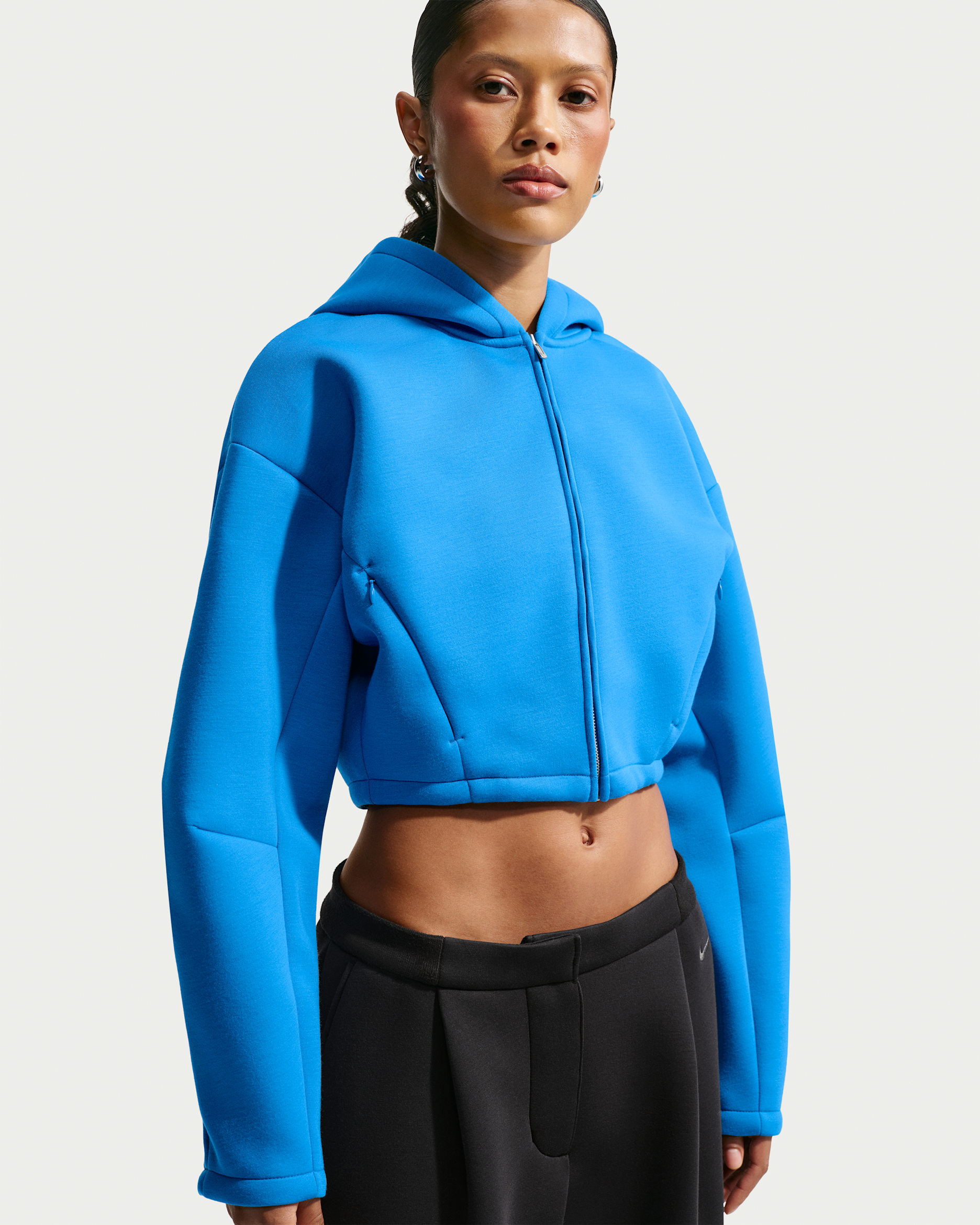 Nike Sportswear Damenjacke mit durchgehendem Reißverschluss - Light Photo Blue