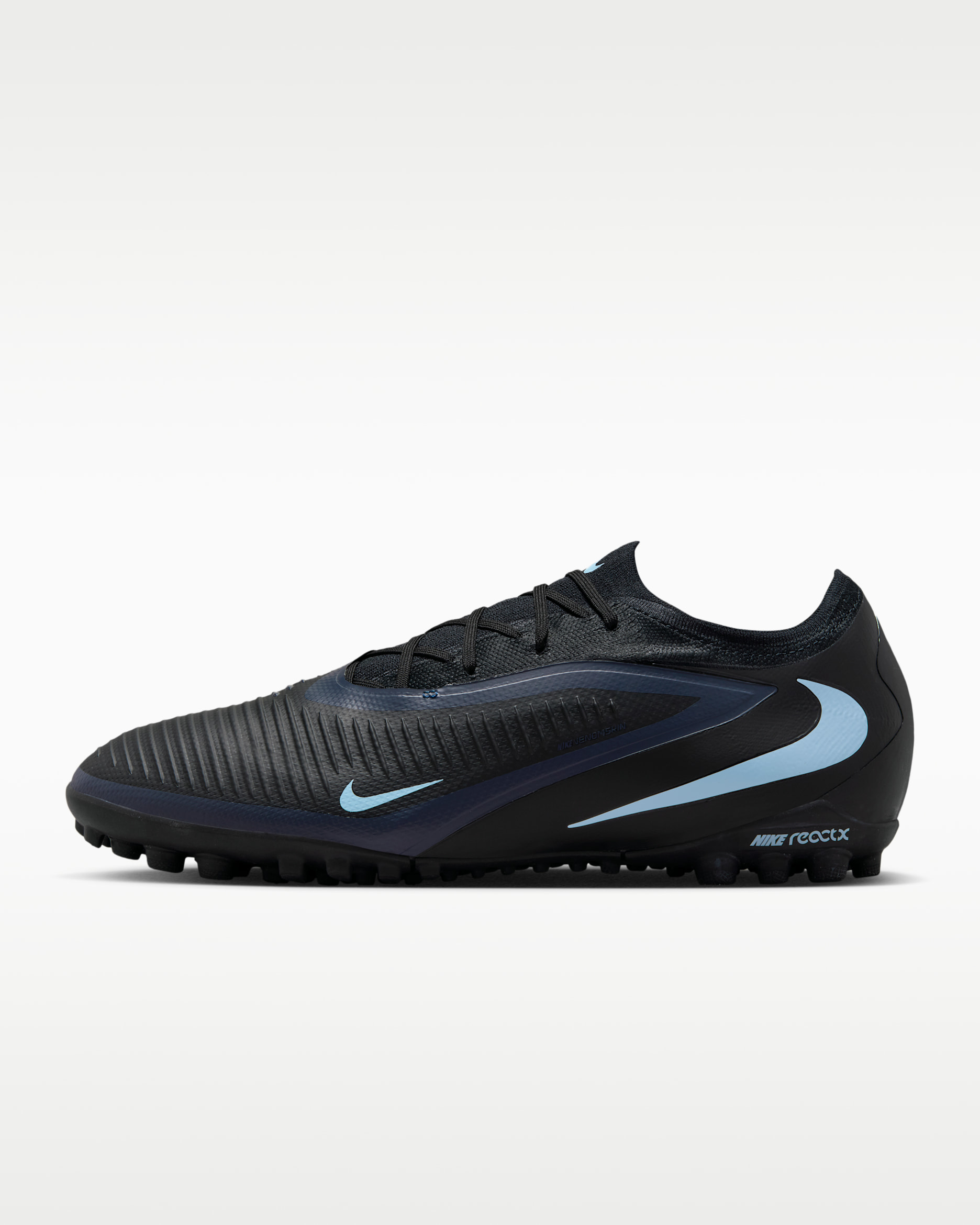 Nike Phantom 6 Low Pro Turf Football Shoe - Black/Black