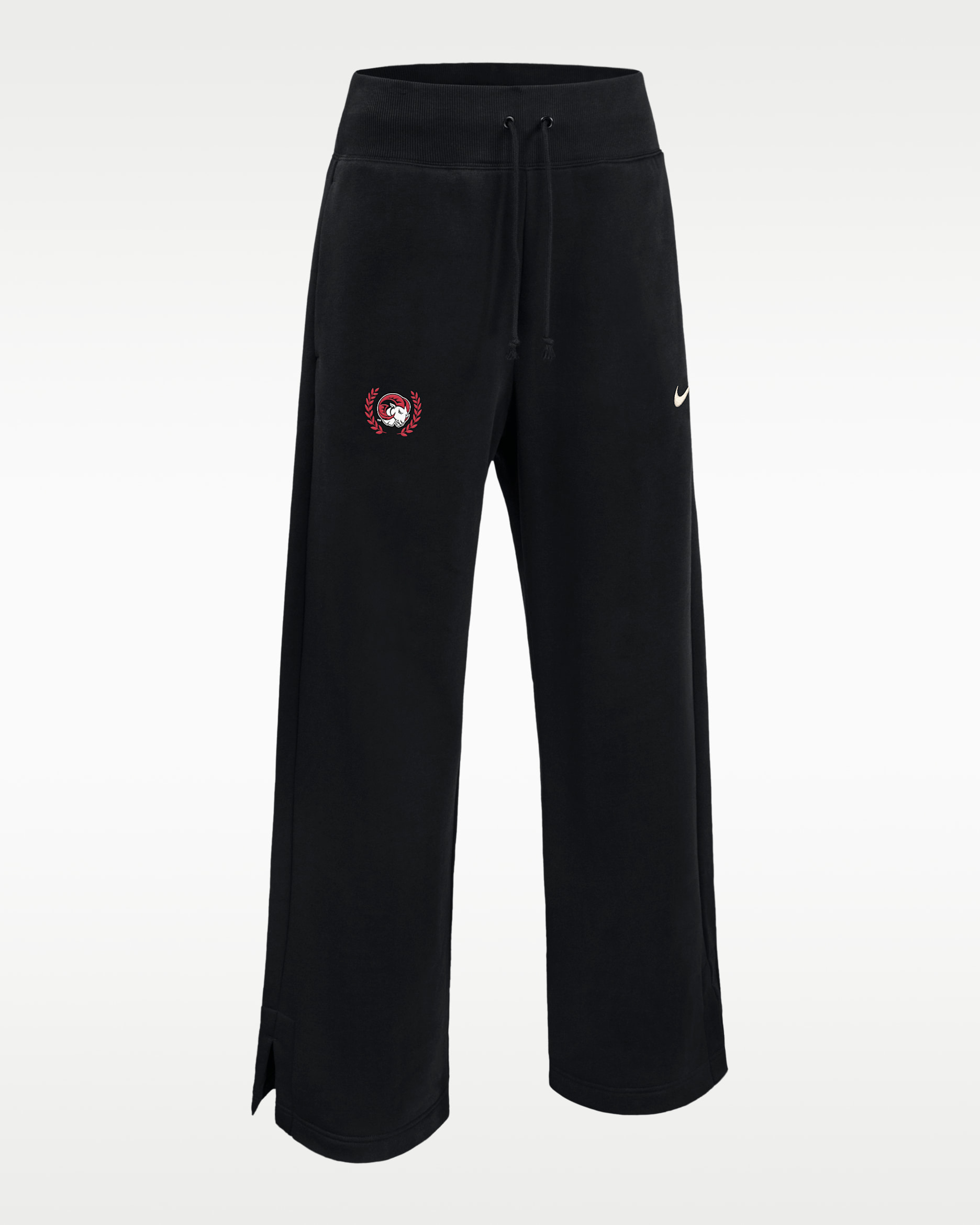 Nike College (Winston-Salem State) Women's Phoenix Fleece Pants - Black
