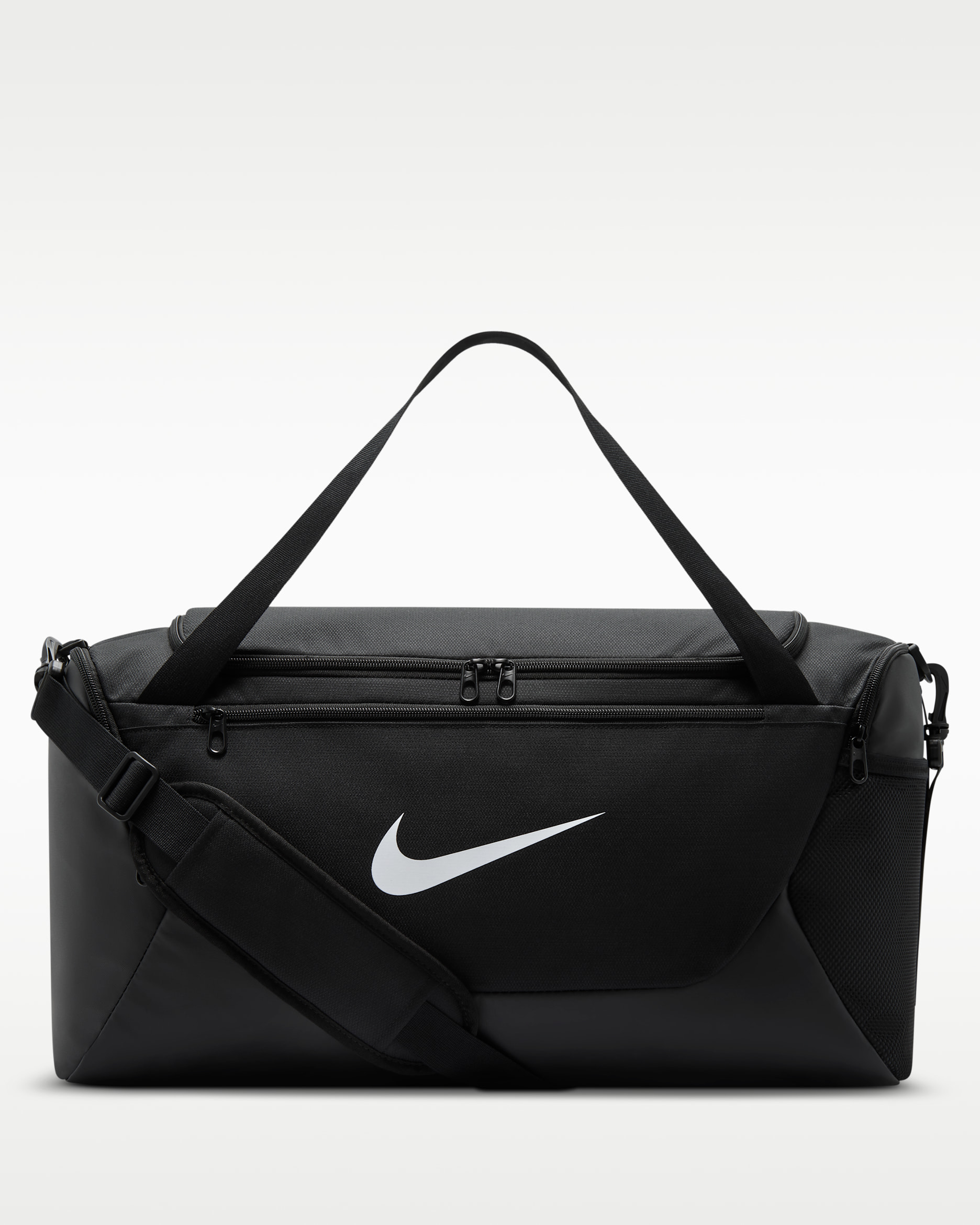 Nike Brasilia Training Duffel Bag (Small, 40L) - Black/Black/White
