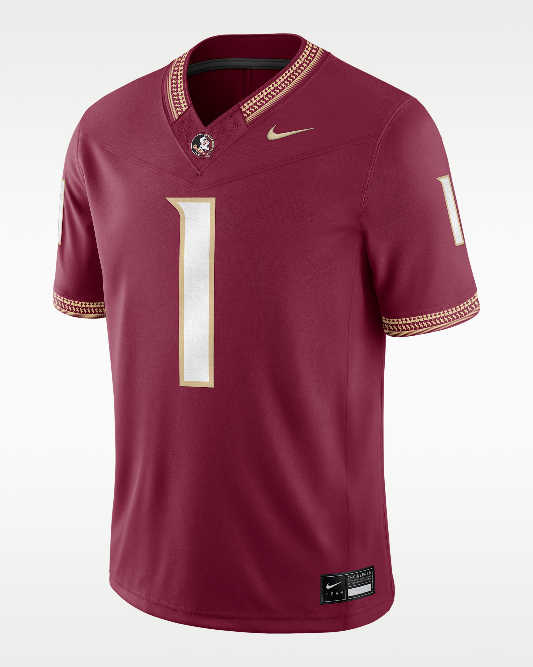 Florida State Men's Nike Dri-FIT College Limited Jersey - Garnet
