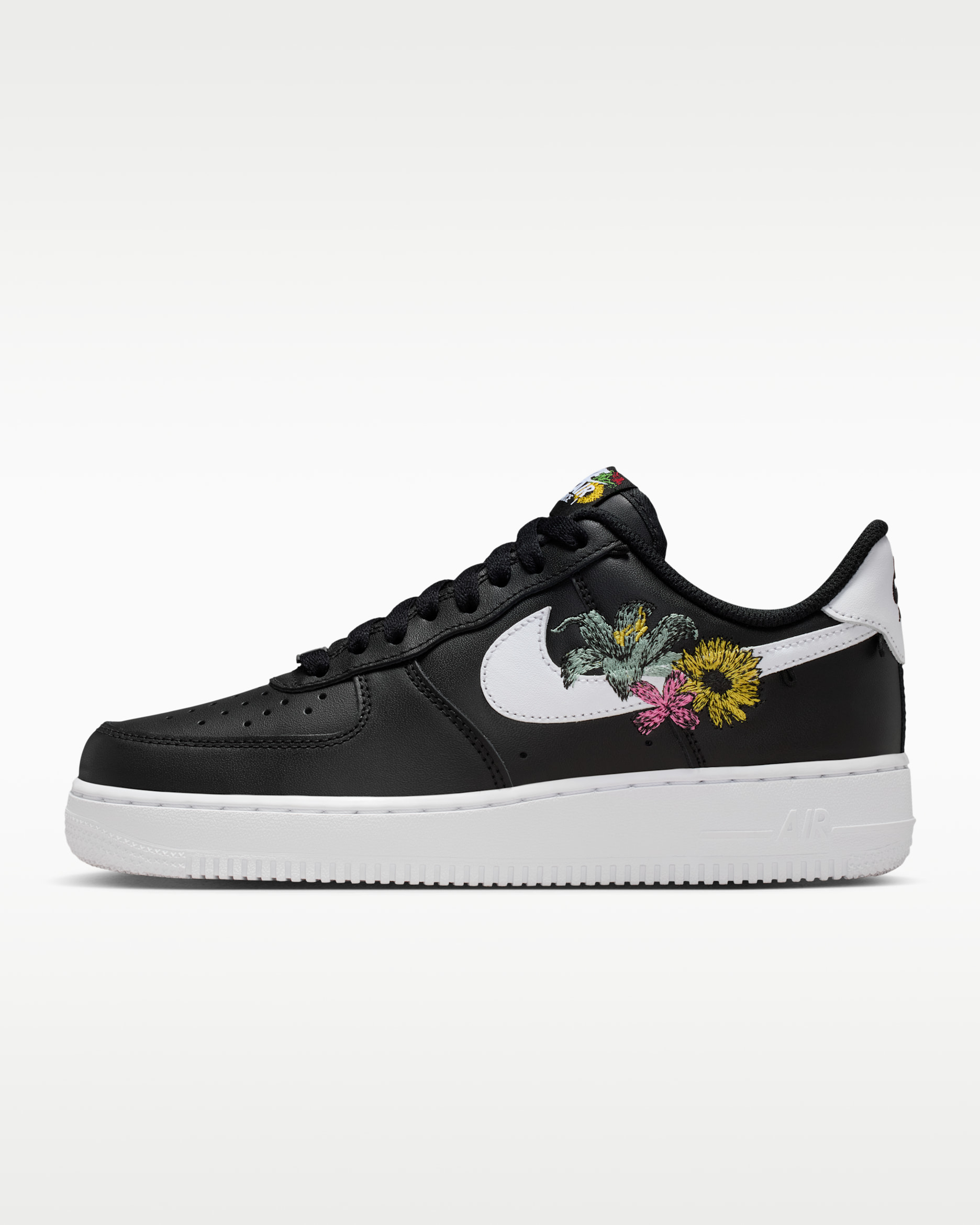 Nike Air Force 1 '07 Premium Women's Shoes - Black/Metallic Gold/White/White