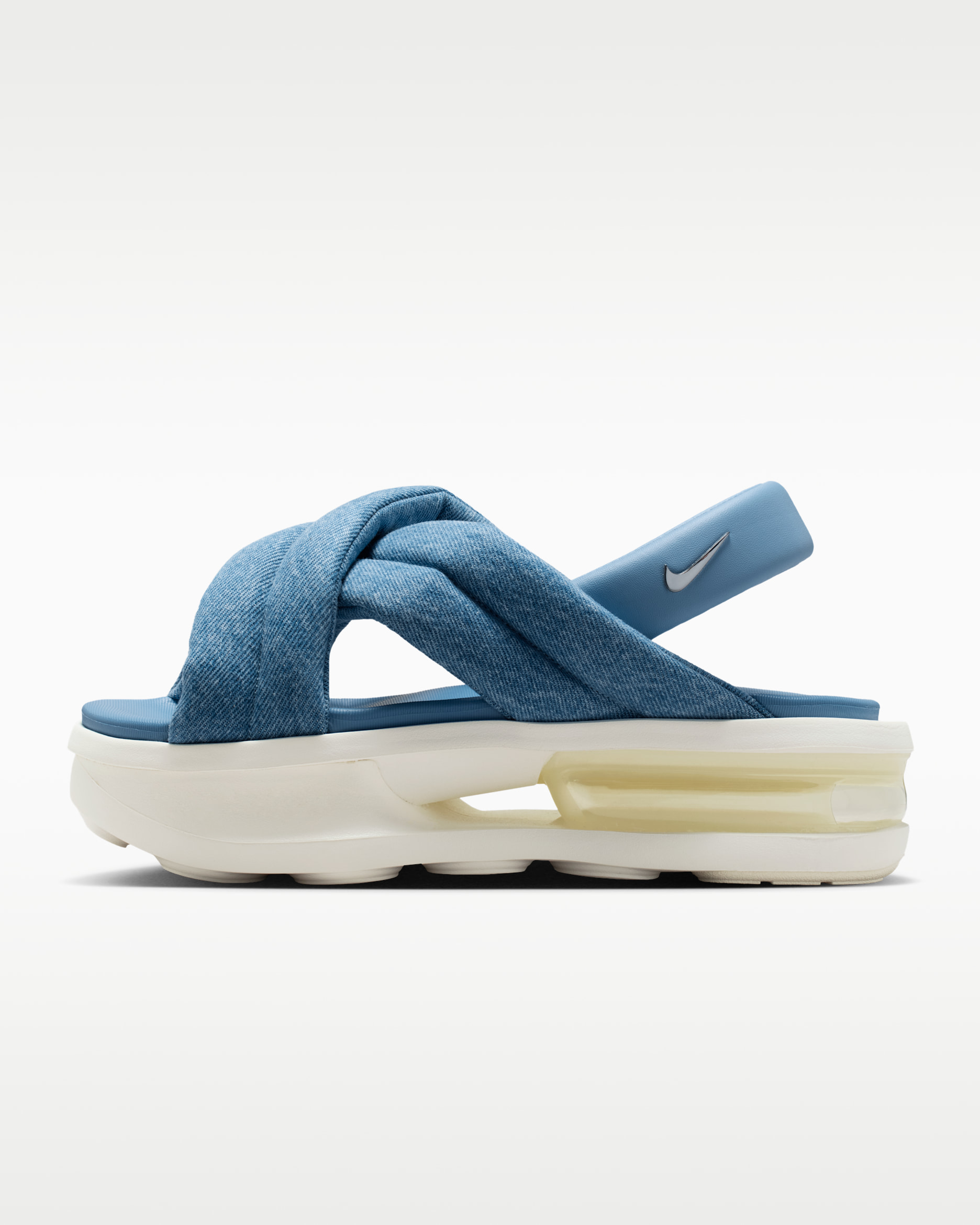 나이키 에어맥스 아일라 여성 샌들 - 워크 블루/세일/메탈릭 실버