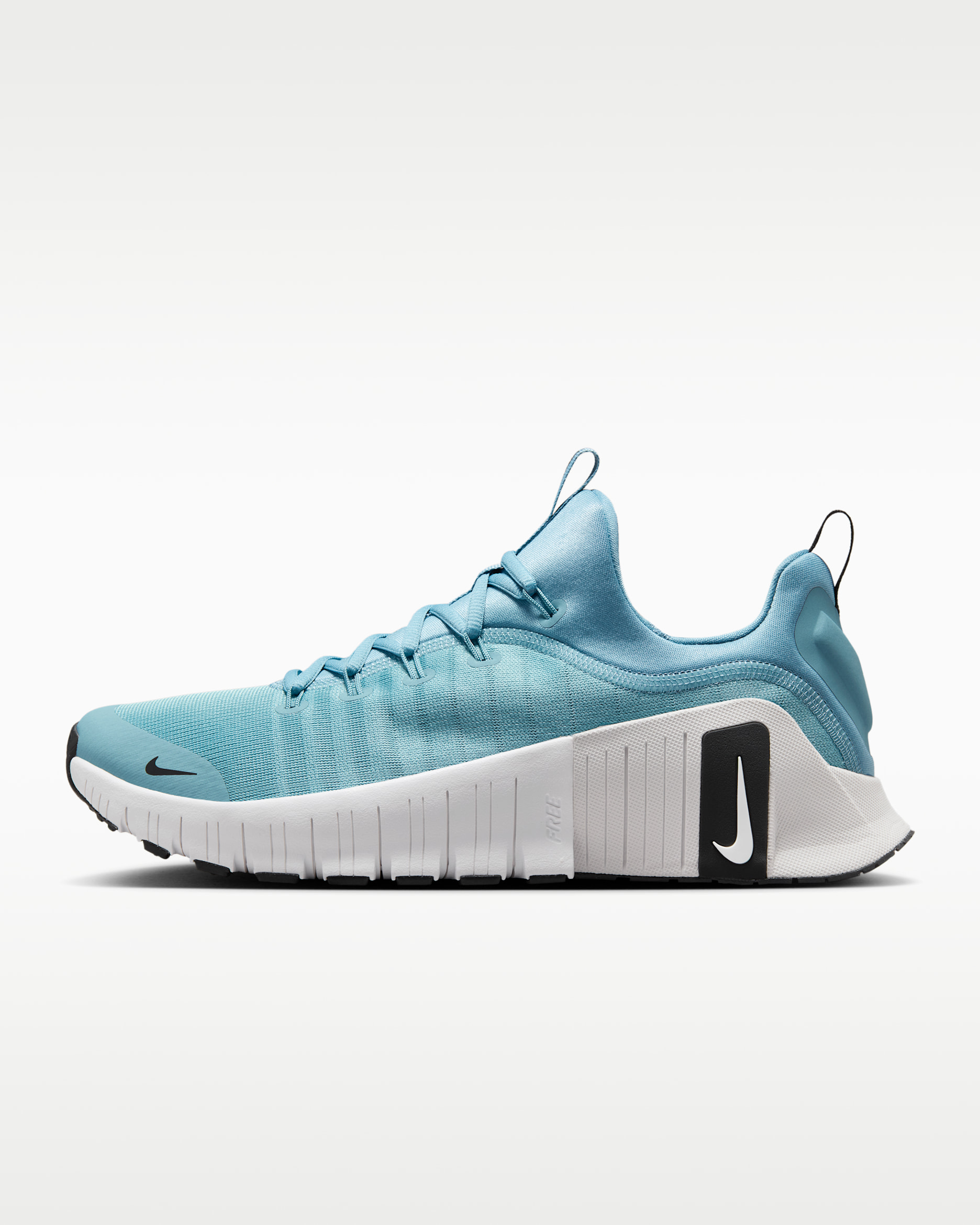 Nike Free Metcon 6 Men's Workout Shoes - Denim Turquoise/Black/Vast Grey/White